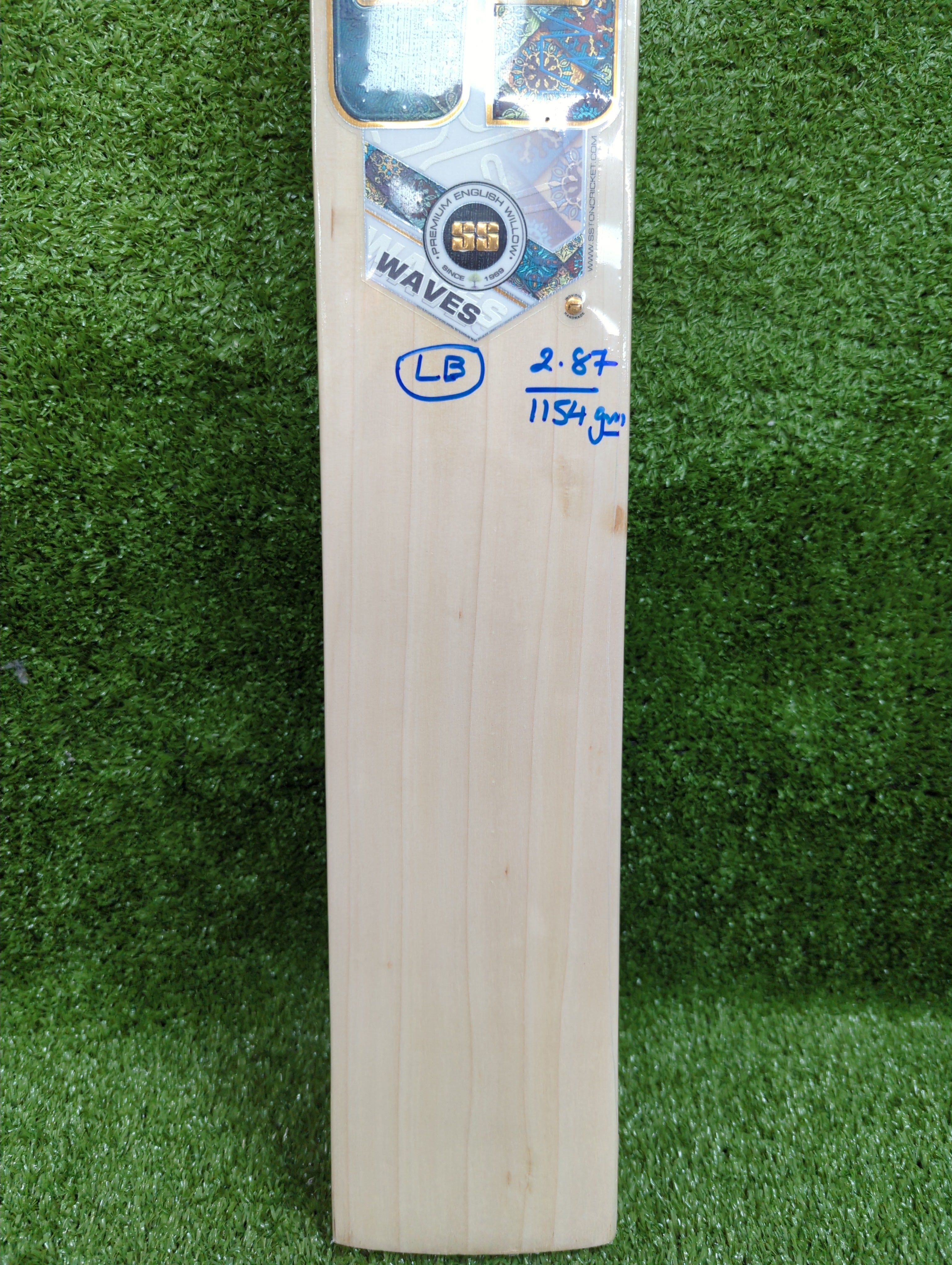 SS Waves English Willow Cricket Bat Long Blade SS