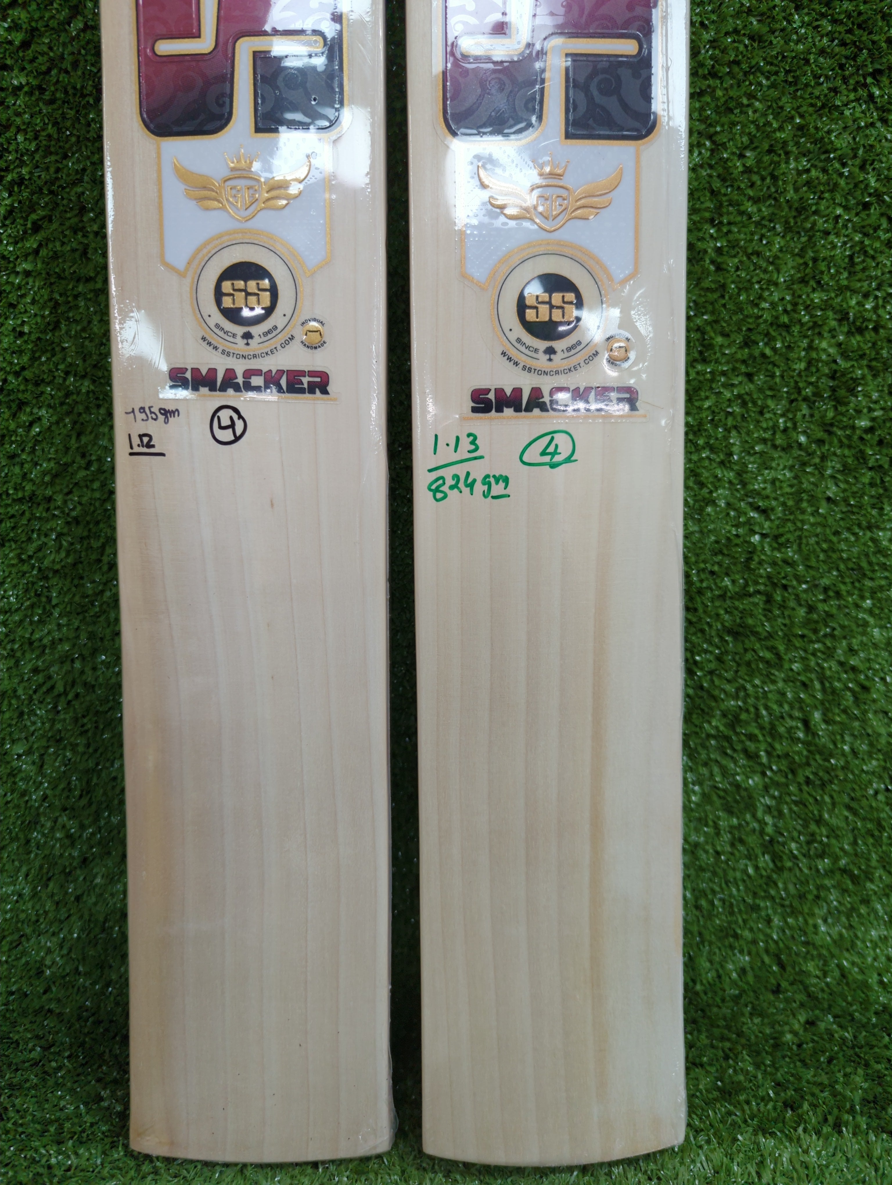 SS GG Smacker Junior / Youth Cricket Bat (Red Sticker)