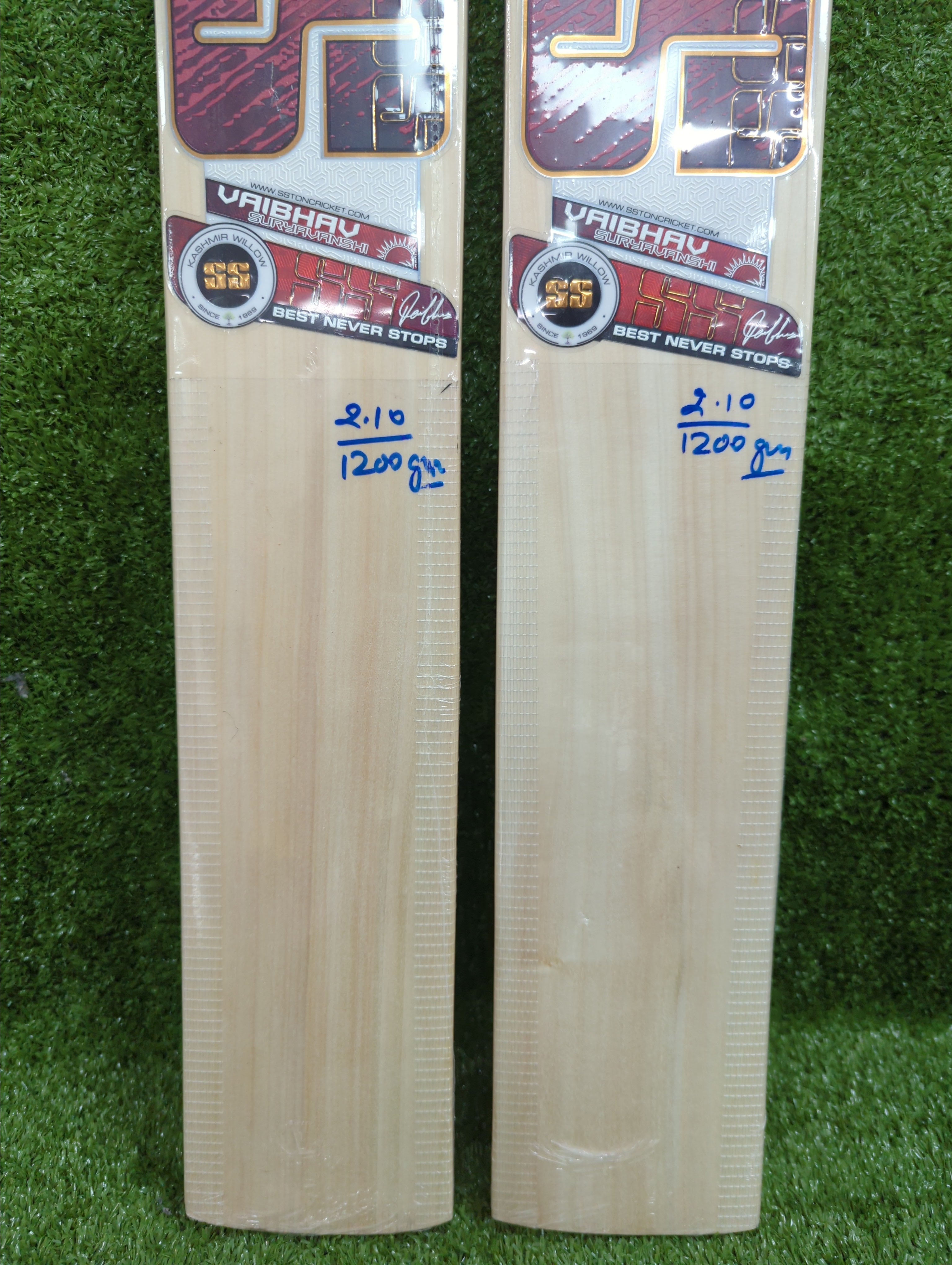 SS Vaibhav Sooryavanshi Premium Kashmir Willow Cricket Bat SS