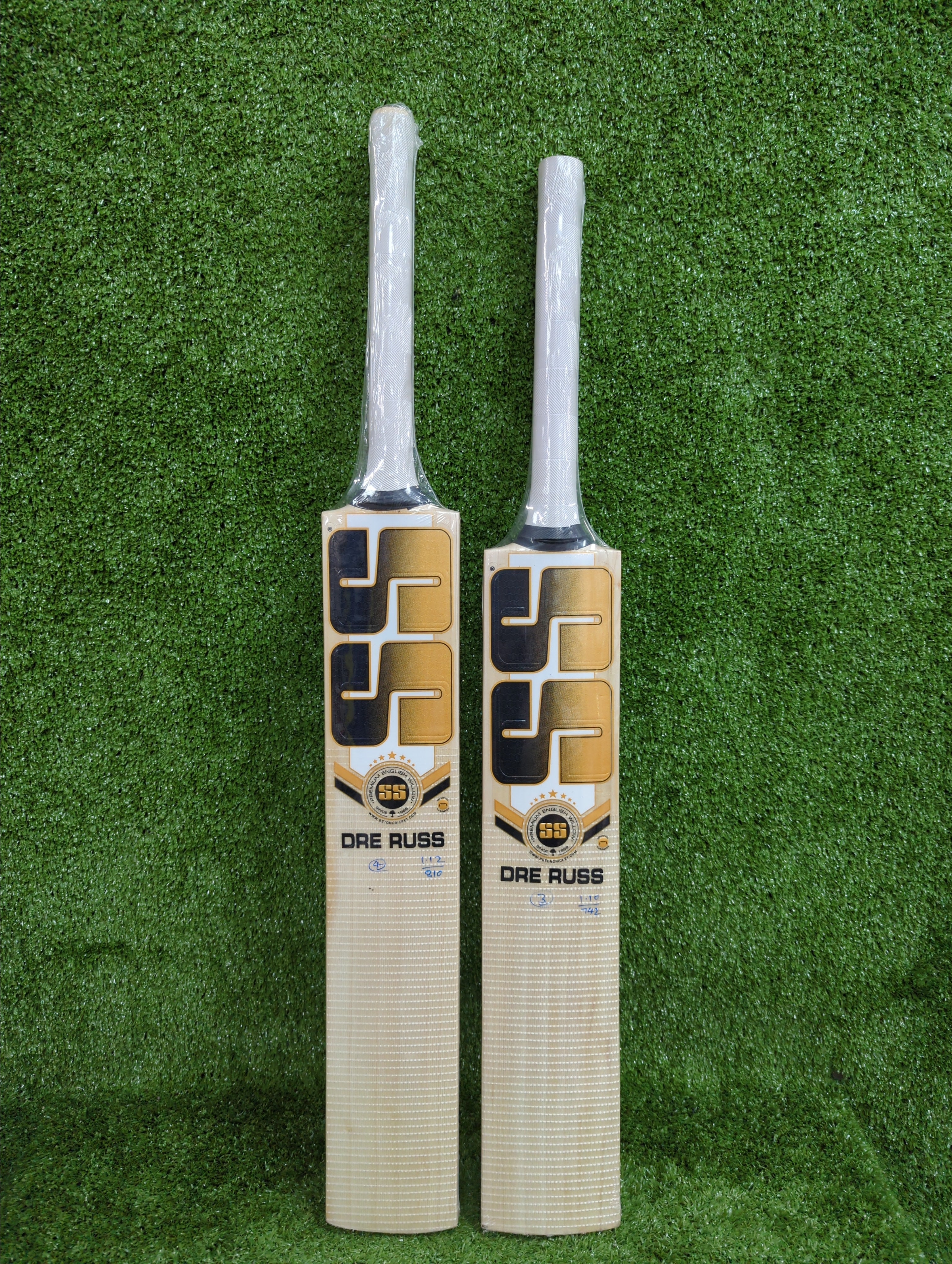 SS Dre Russ Players Colt Junior / Youth English Willow Cricket Bat