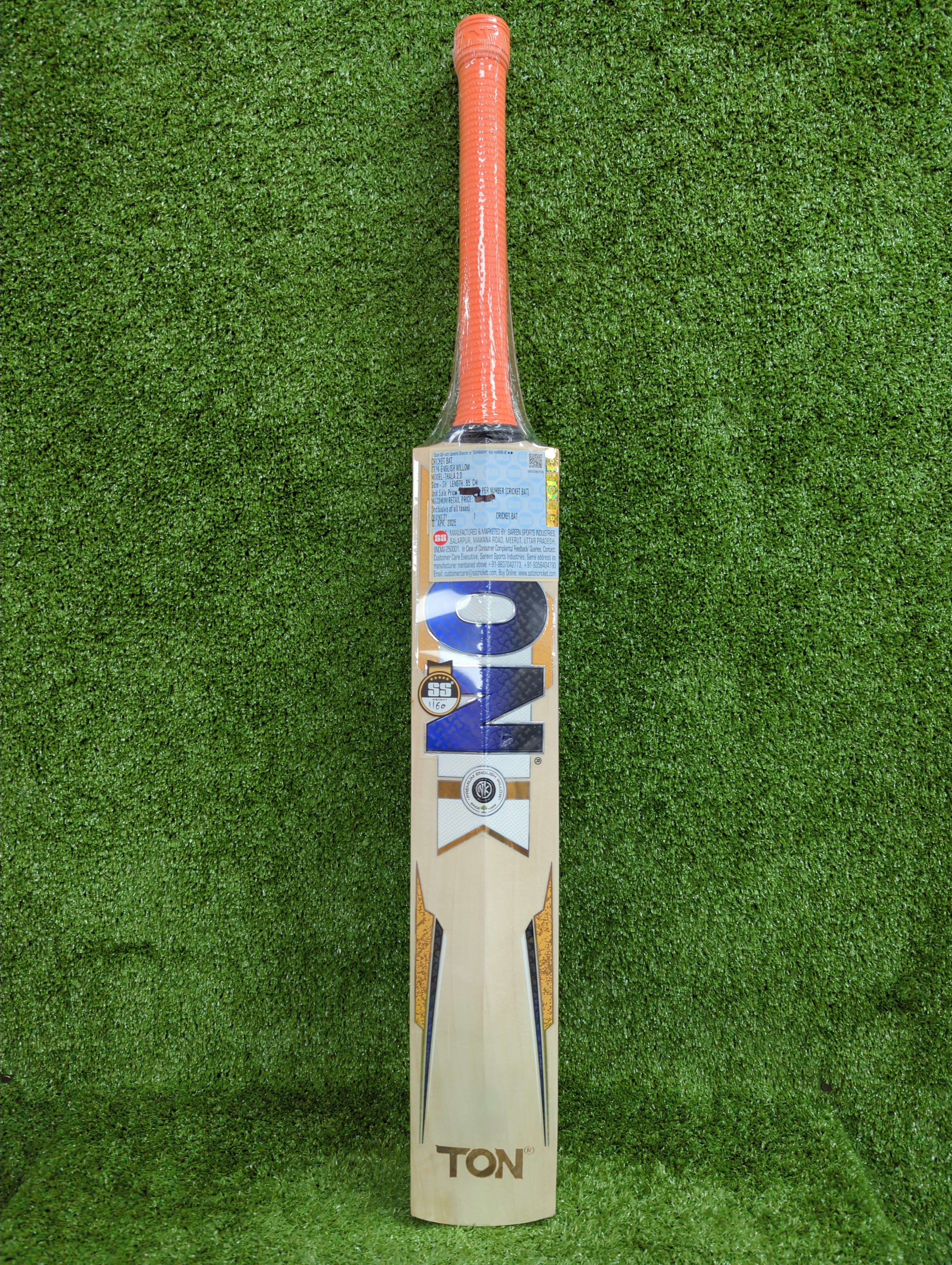 SS Ton Dhoni Thala 2.0 English Willow Cricket Bat
