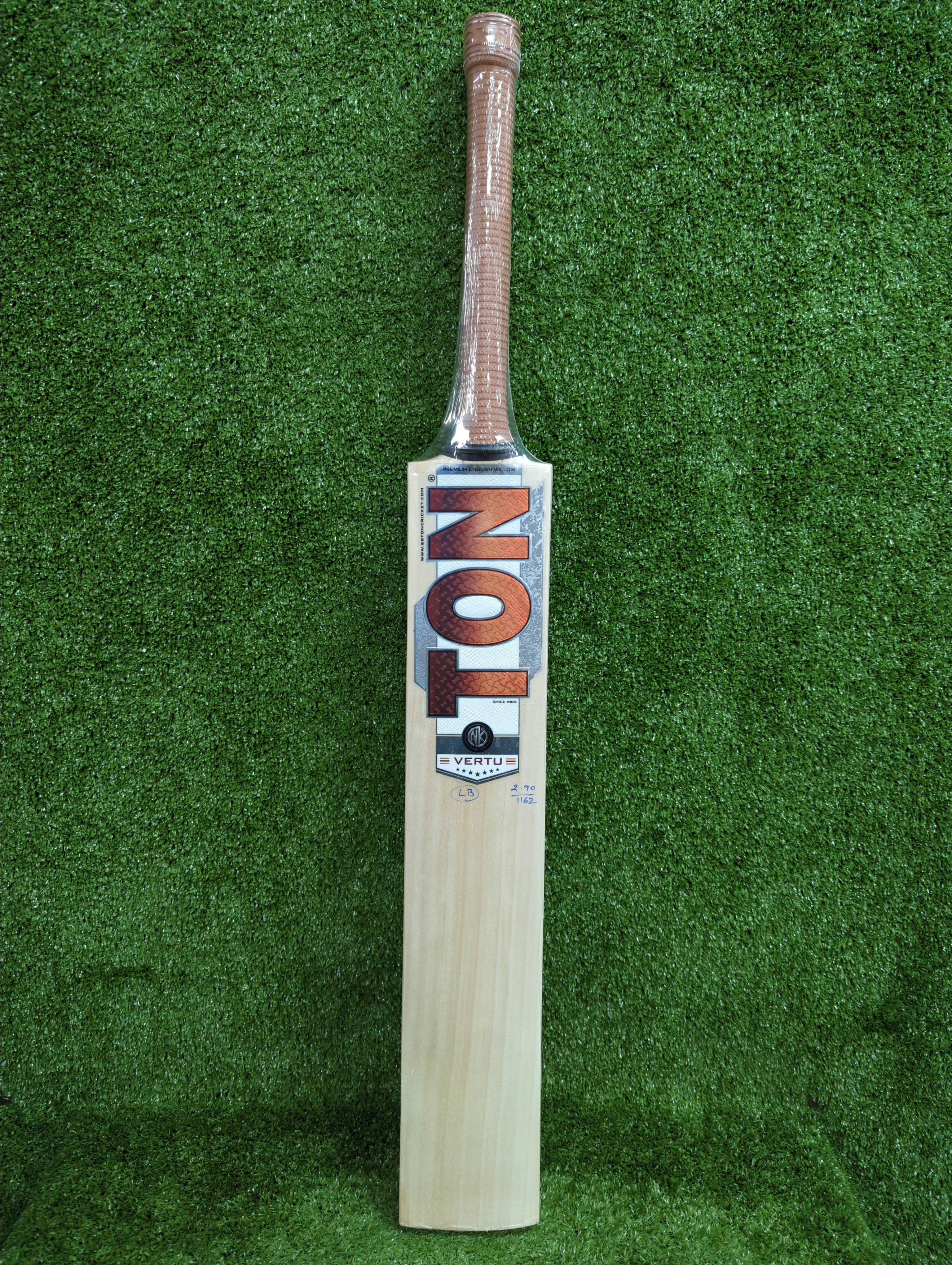 SS Ton Vertu English Willow Cricket Bat Long Blade