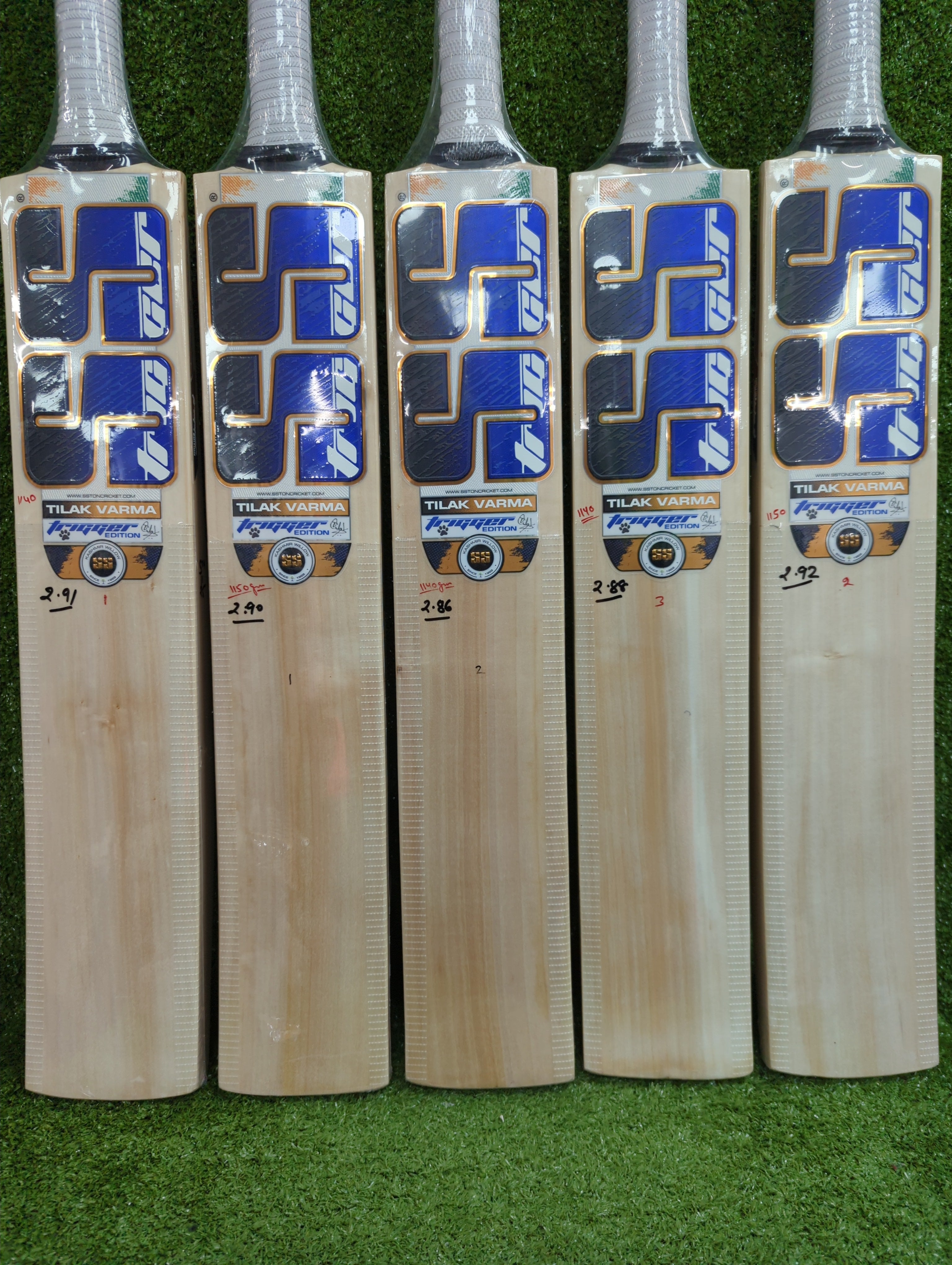 SS Tilak Varma Trigger Edition Kashmir Willow Cricket Bat