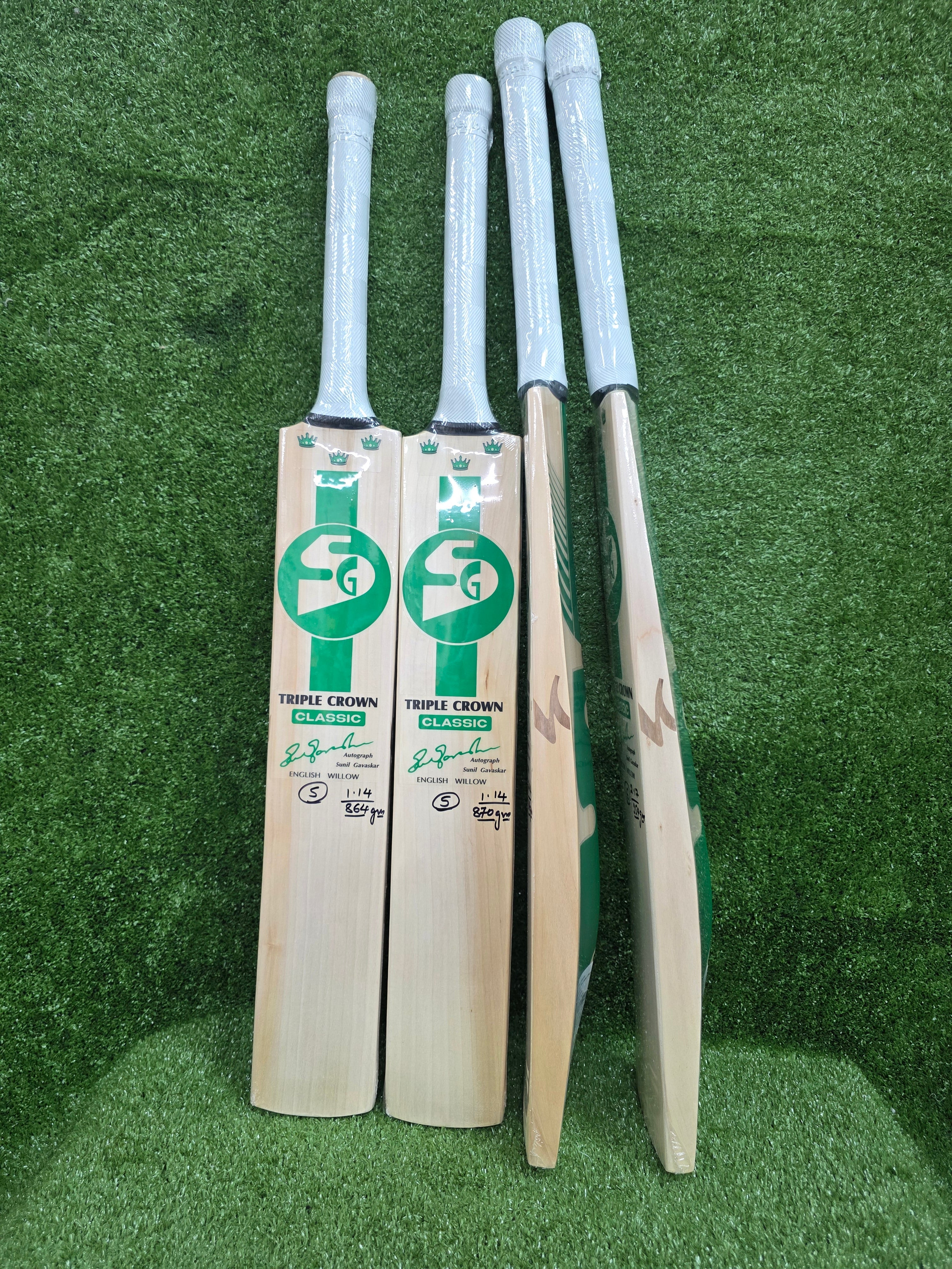 SG Triple Crown Classic Junior / Youth English Willow Cricket Bat SG