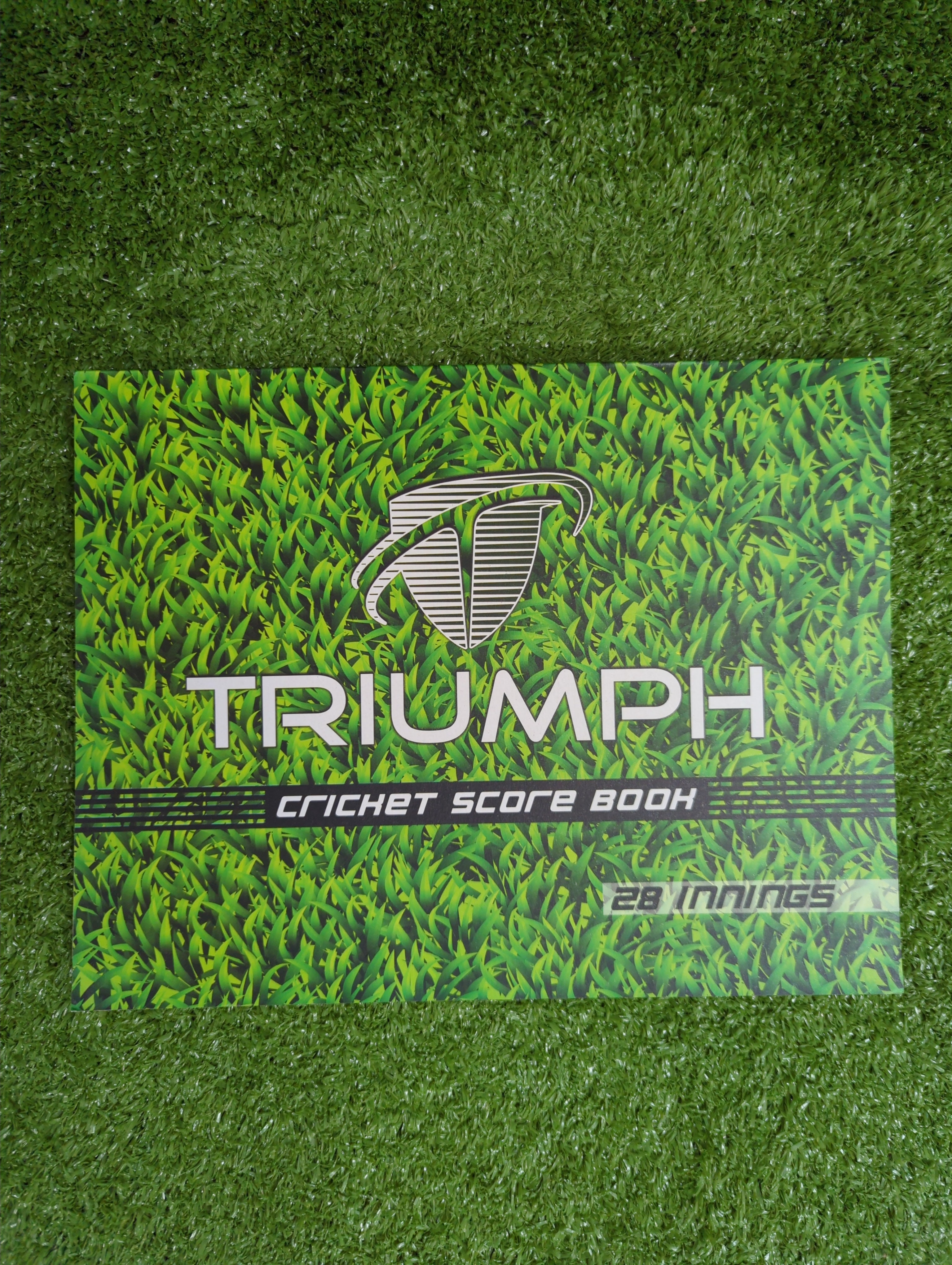 Triumph Cricket Scorebook