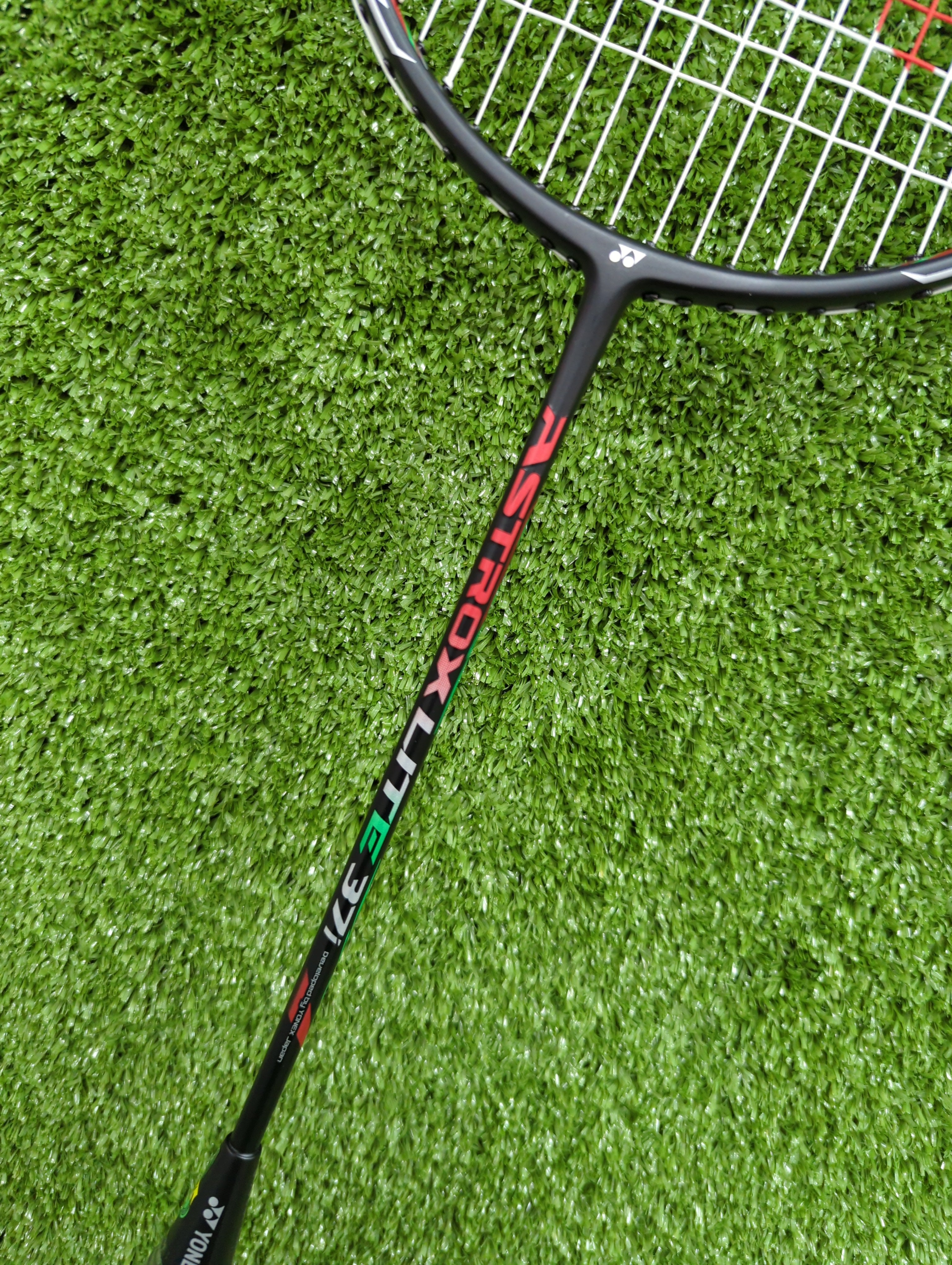 Yonex Astrox Lite 37I Black Orange Blue Badminton Racket Prestrung - Made in China