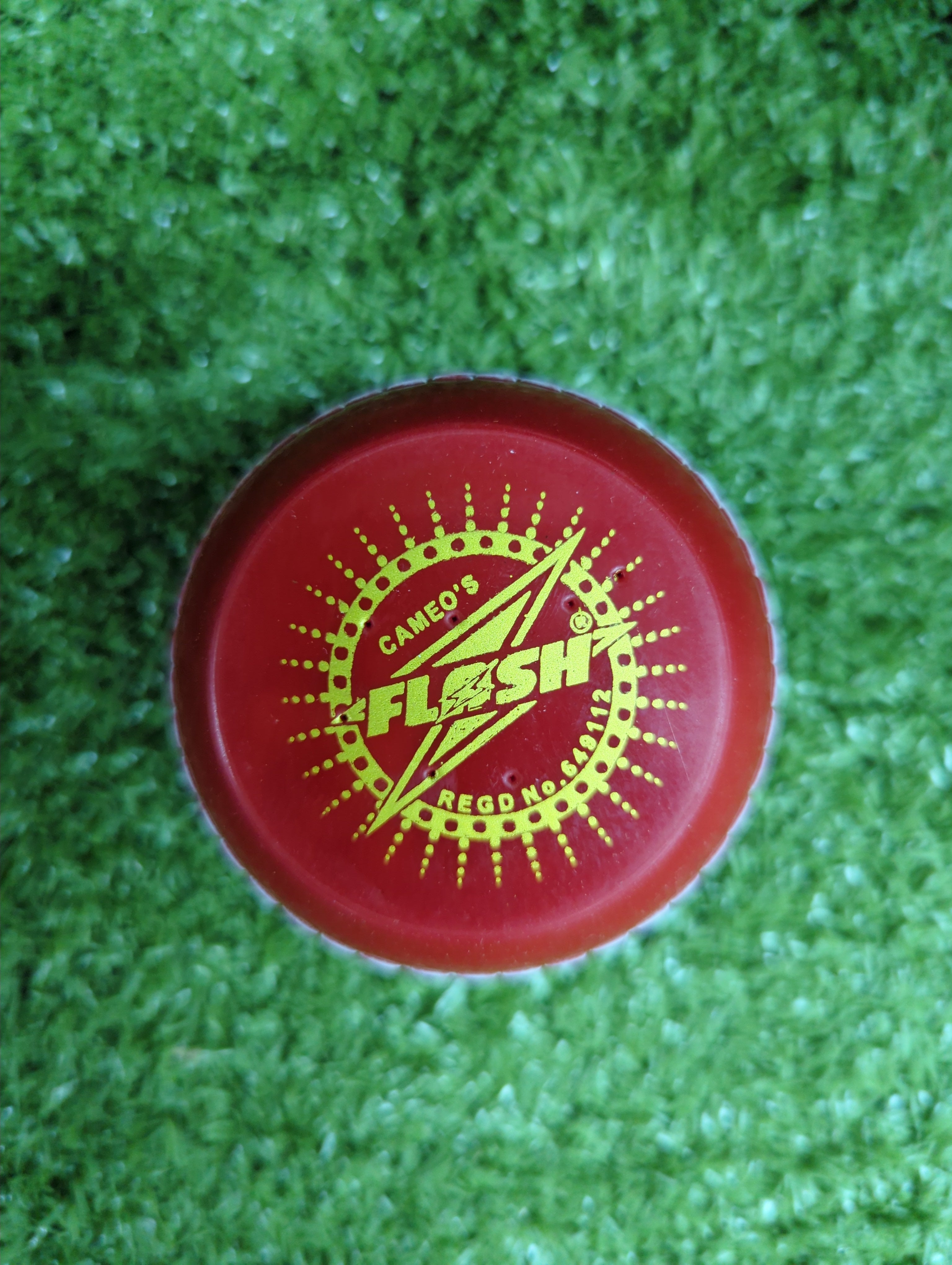 Flash Flat Seam Cricket Training Synthetic Ball