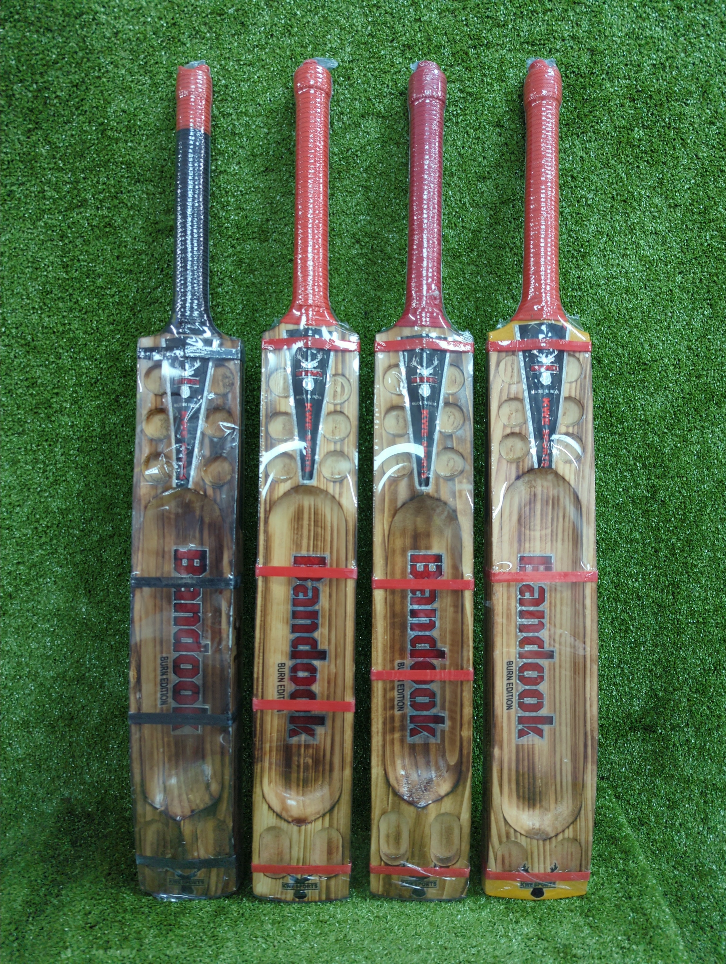 Bandook Upper Blade Kashmir Willow Scoop Cricket Bat - Brown