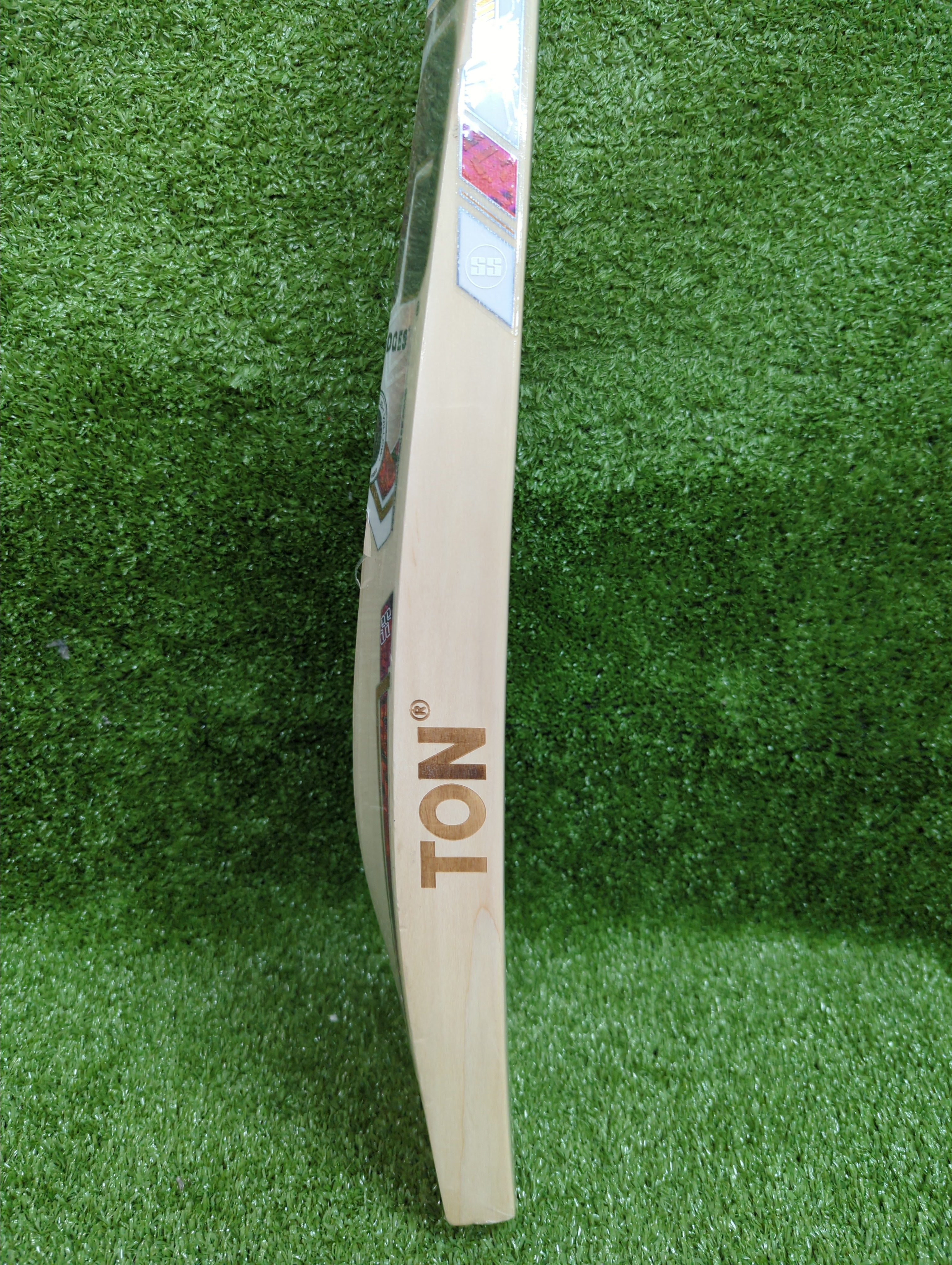 SS Orange English Willow Cricket Bat SS