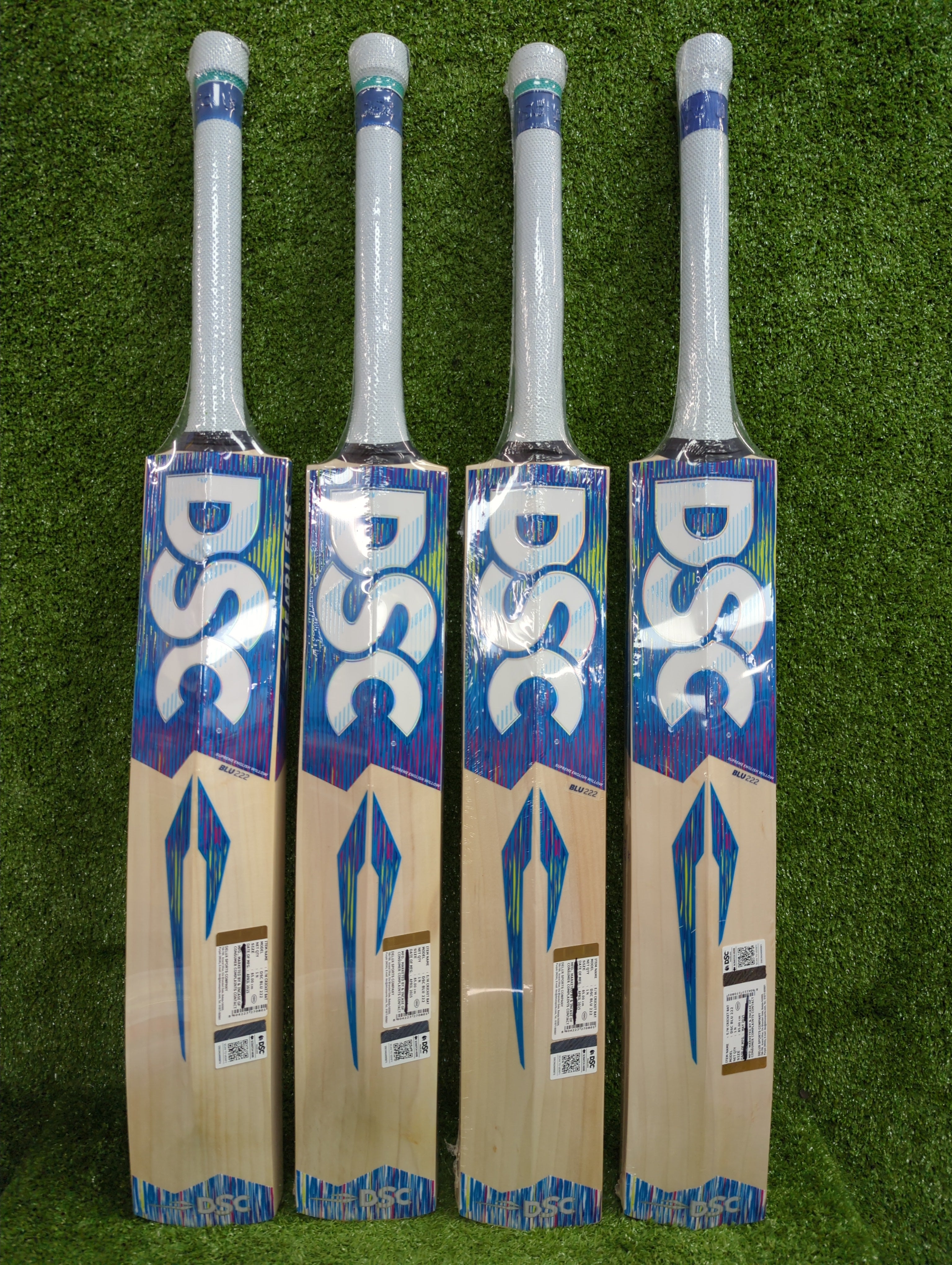 DSC Blu 222 Adult English Willow Cricket Bat