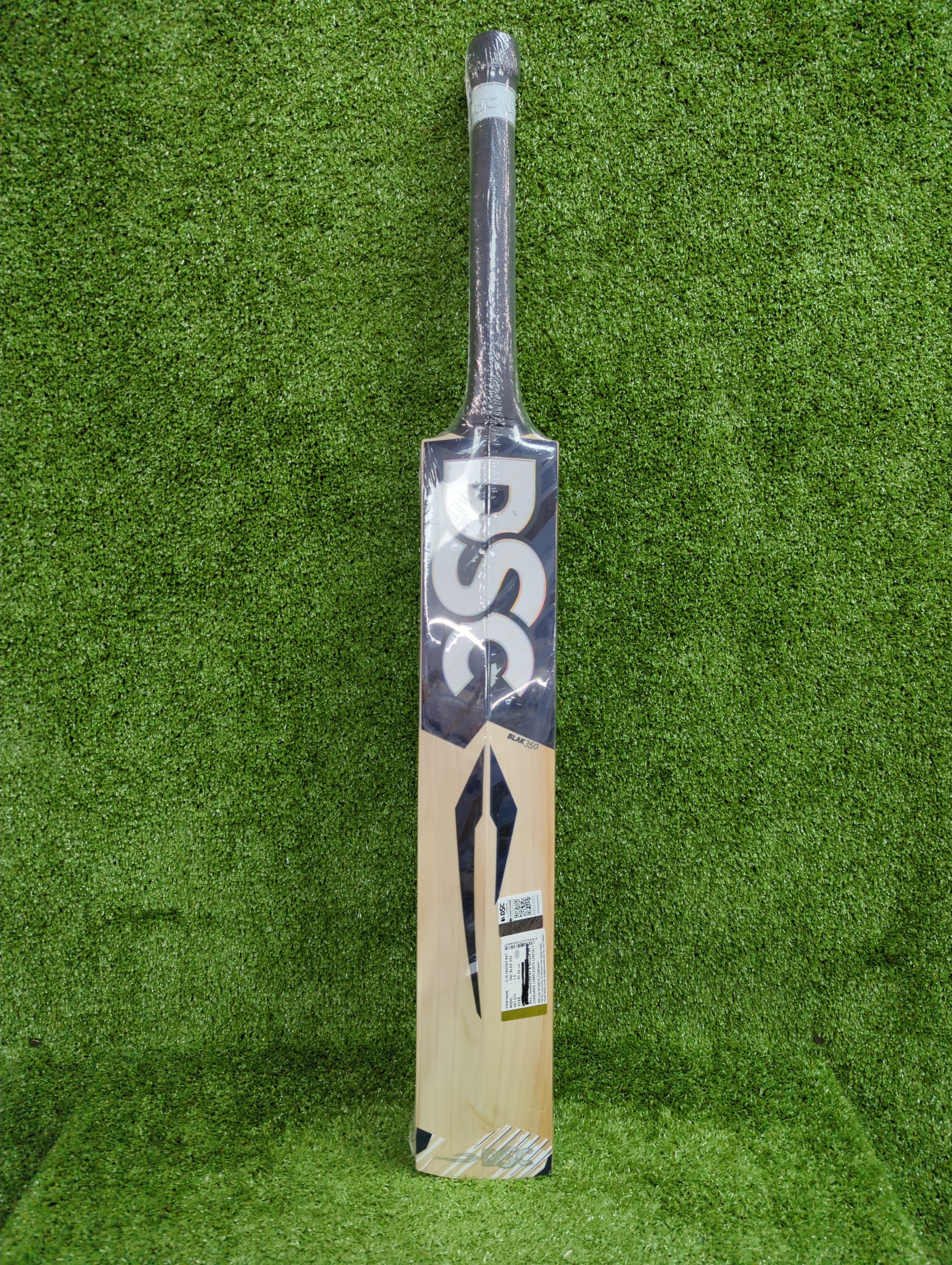DSC Blak 350 Adult English Willow Cricket Bat by DSC - packaging view - TopCricketStore