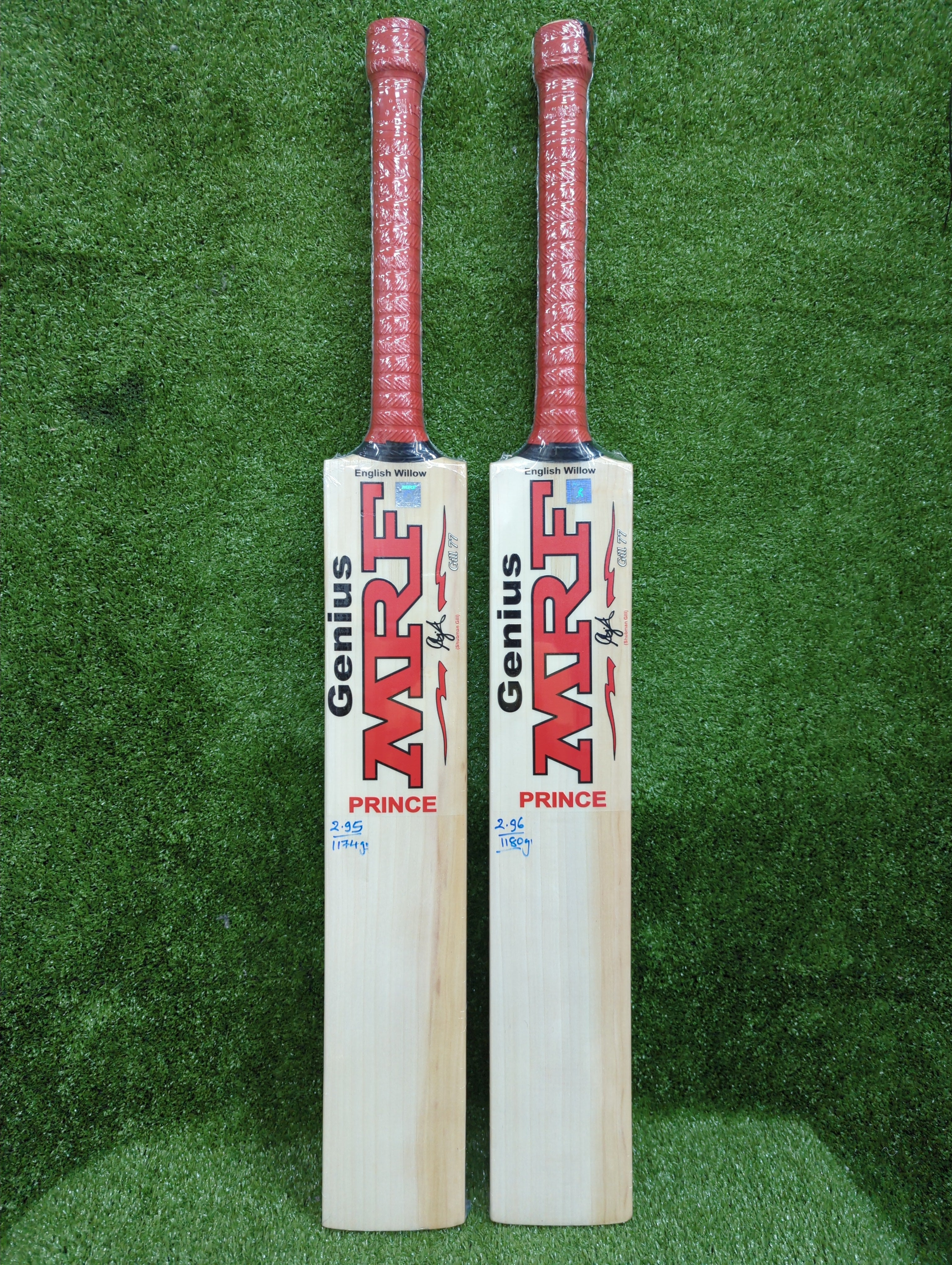 MRF Genius Prince Grade 1 English Willow Cricket Bat (Shubman Gill) MRF
