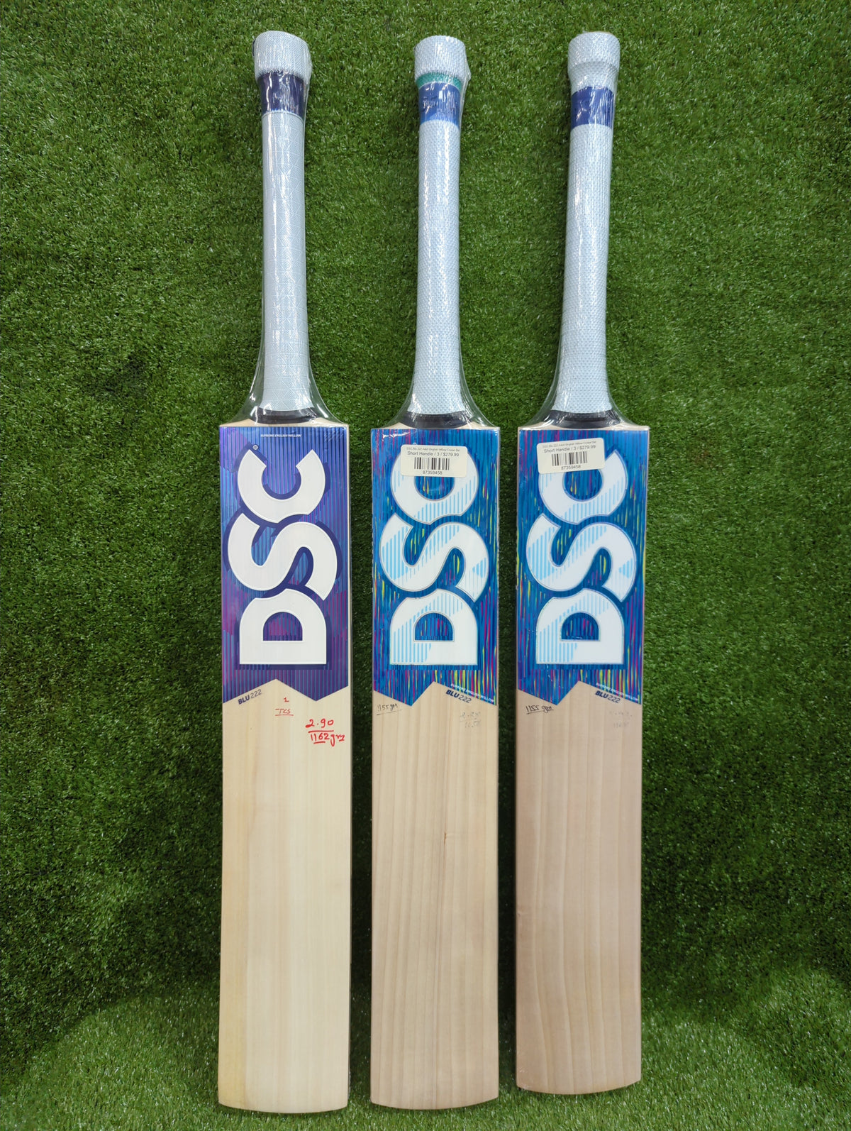 DSC Blu 222 Adult English Willow Cricket Bat DSC