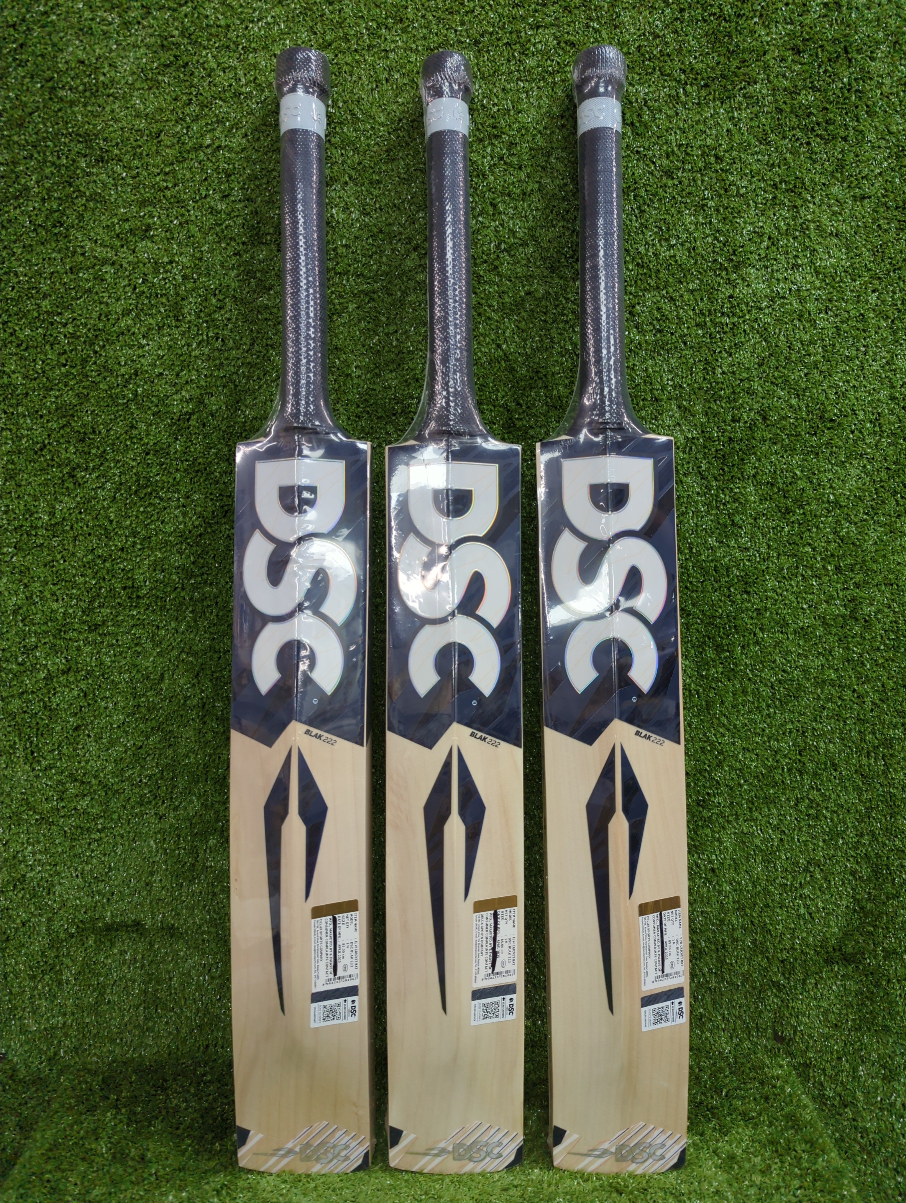 DSC Blak 222 Adult English Willow Cricket Bat