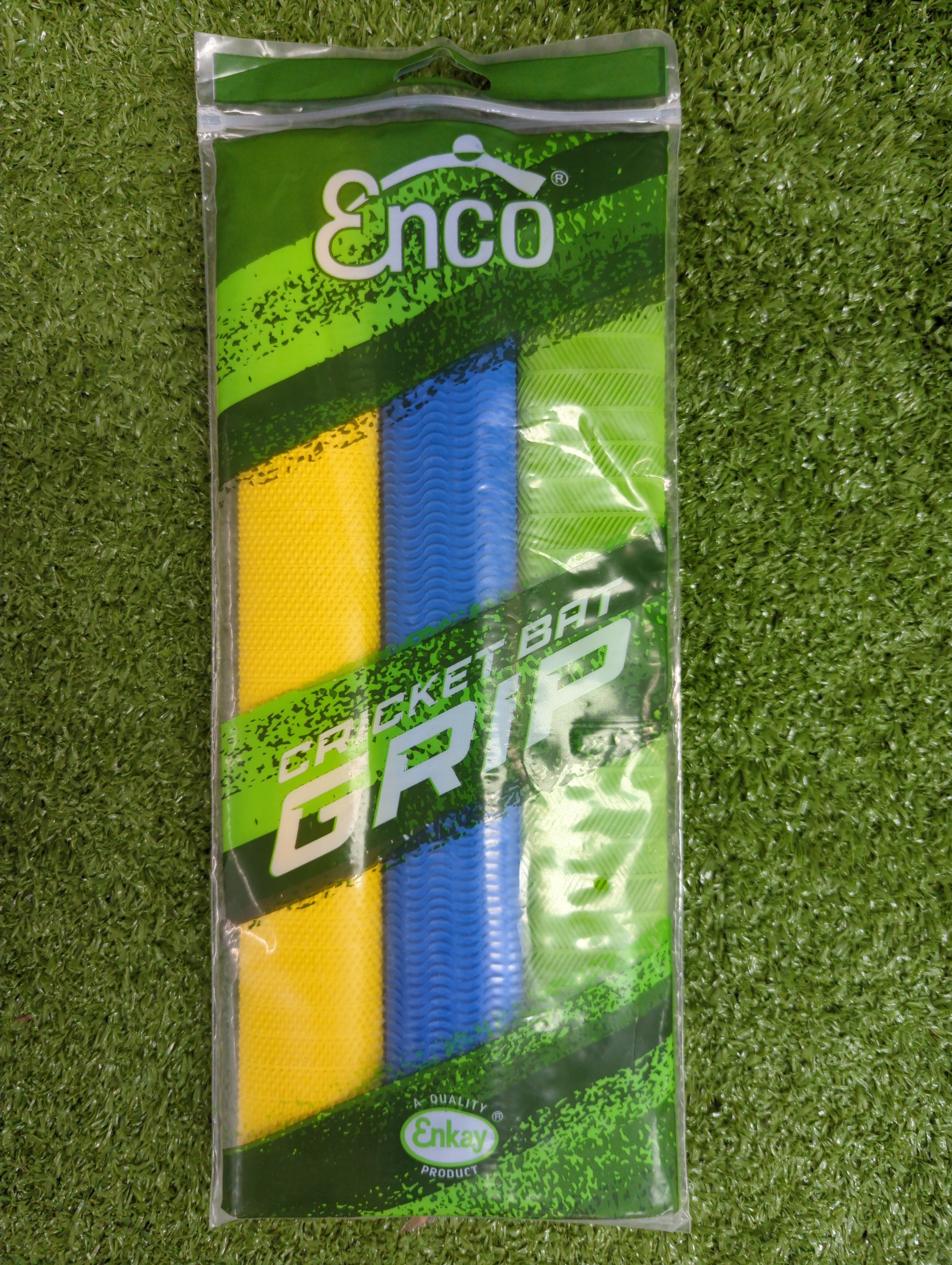 Enkay Nova 3 Different Colored Pack of 3 Cricket Grip