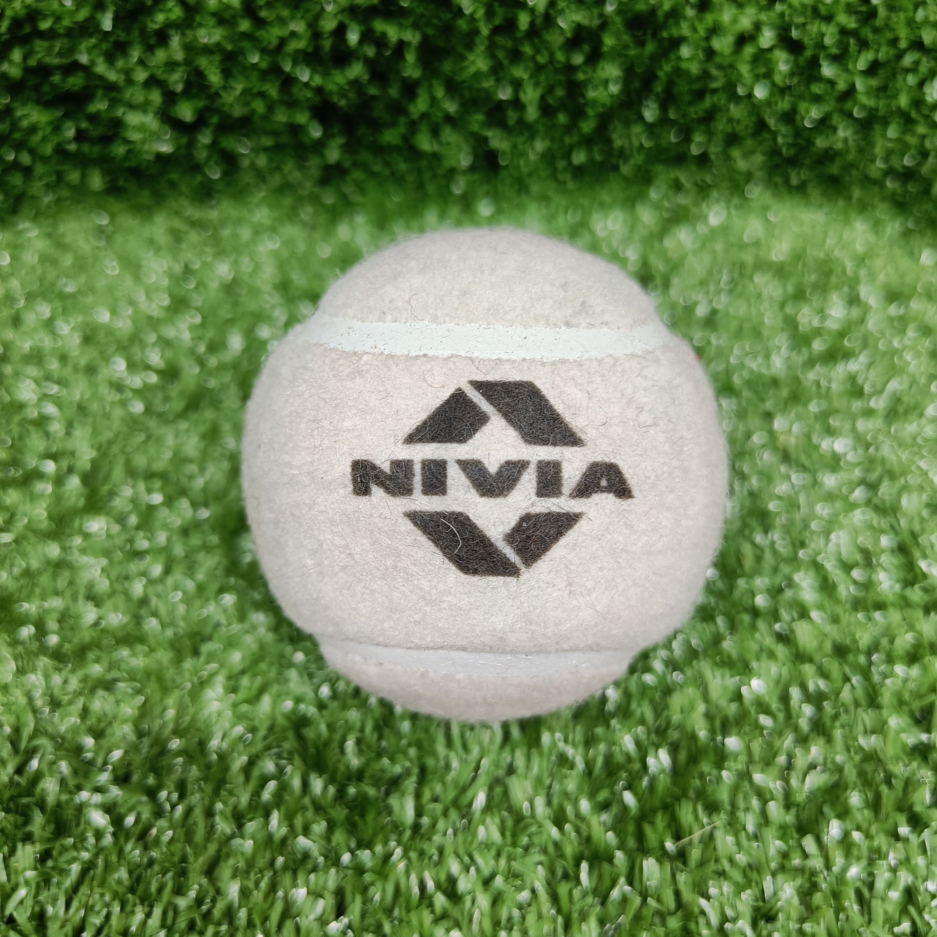 Nivia Heavy Tennis Ball White Cricket Ball