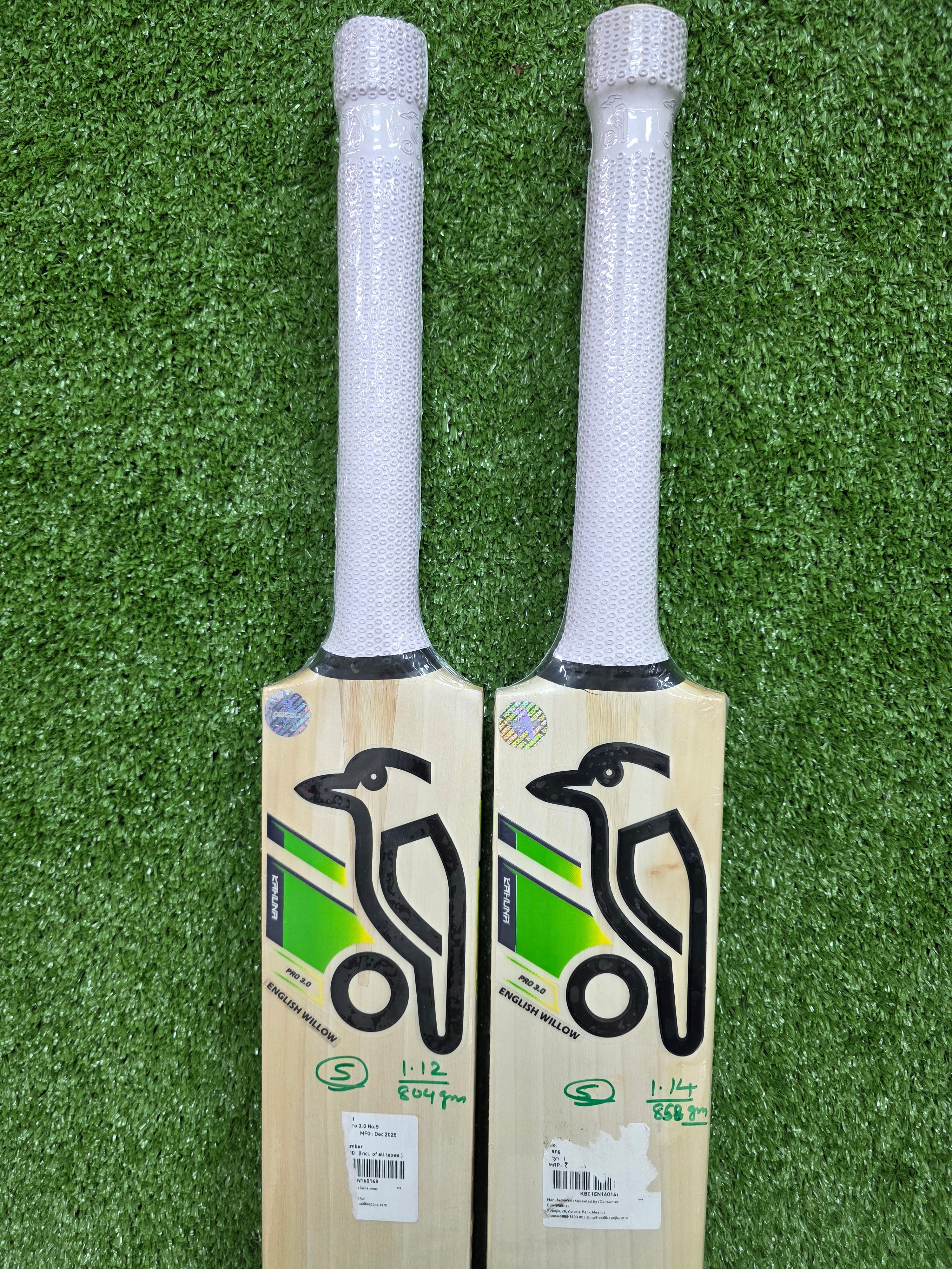 Kookaburra Kahuna Pro 3.0 Junior/Youth Grade 3 English Willow Cricket Bat