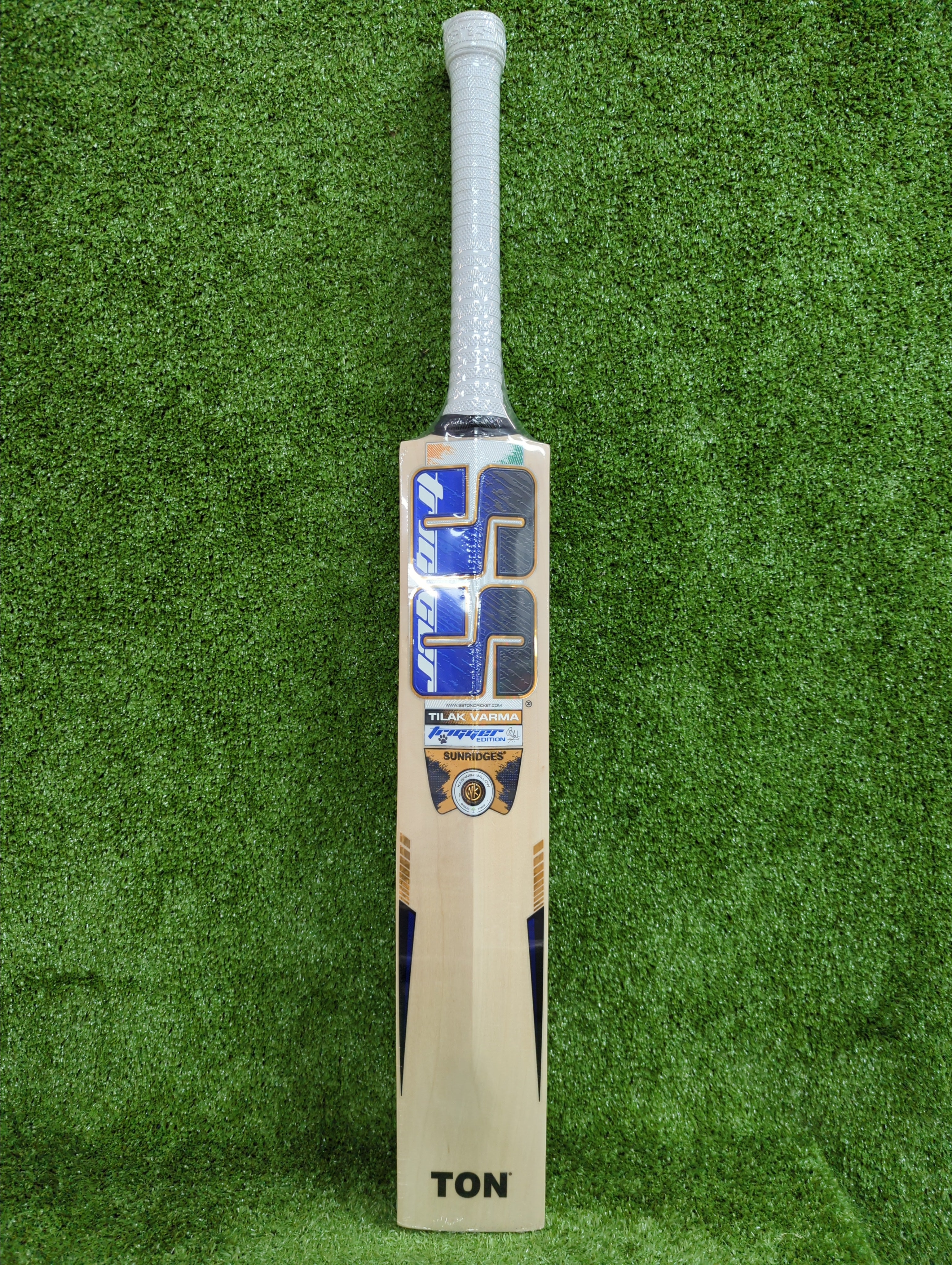 SS Tilak Varma Trigger Edition Premium Kashmir Willow Cricket Bat