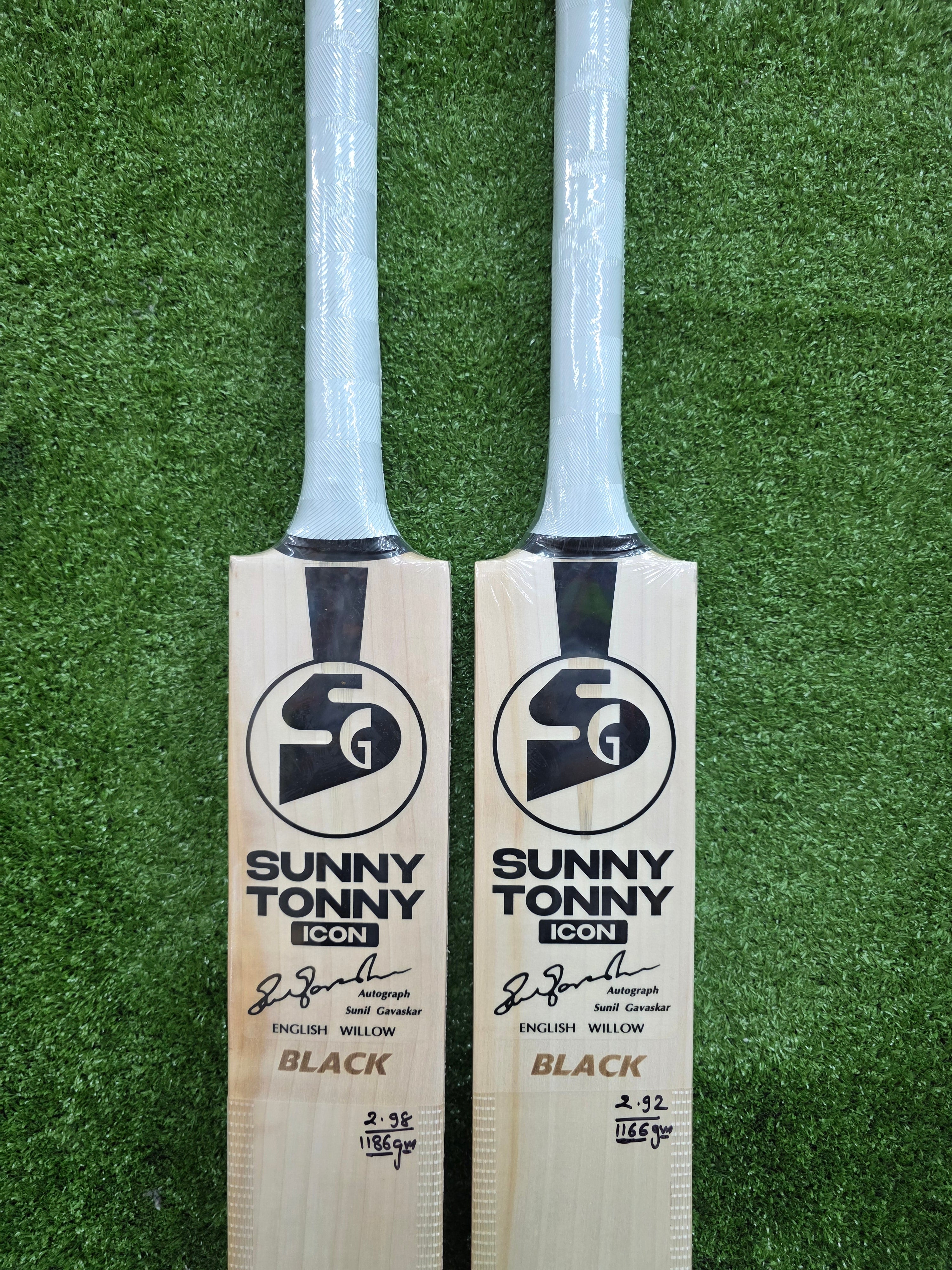 SG Sunny Tonny Icon Black English Willow Cricket Bat SG