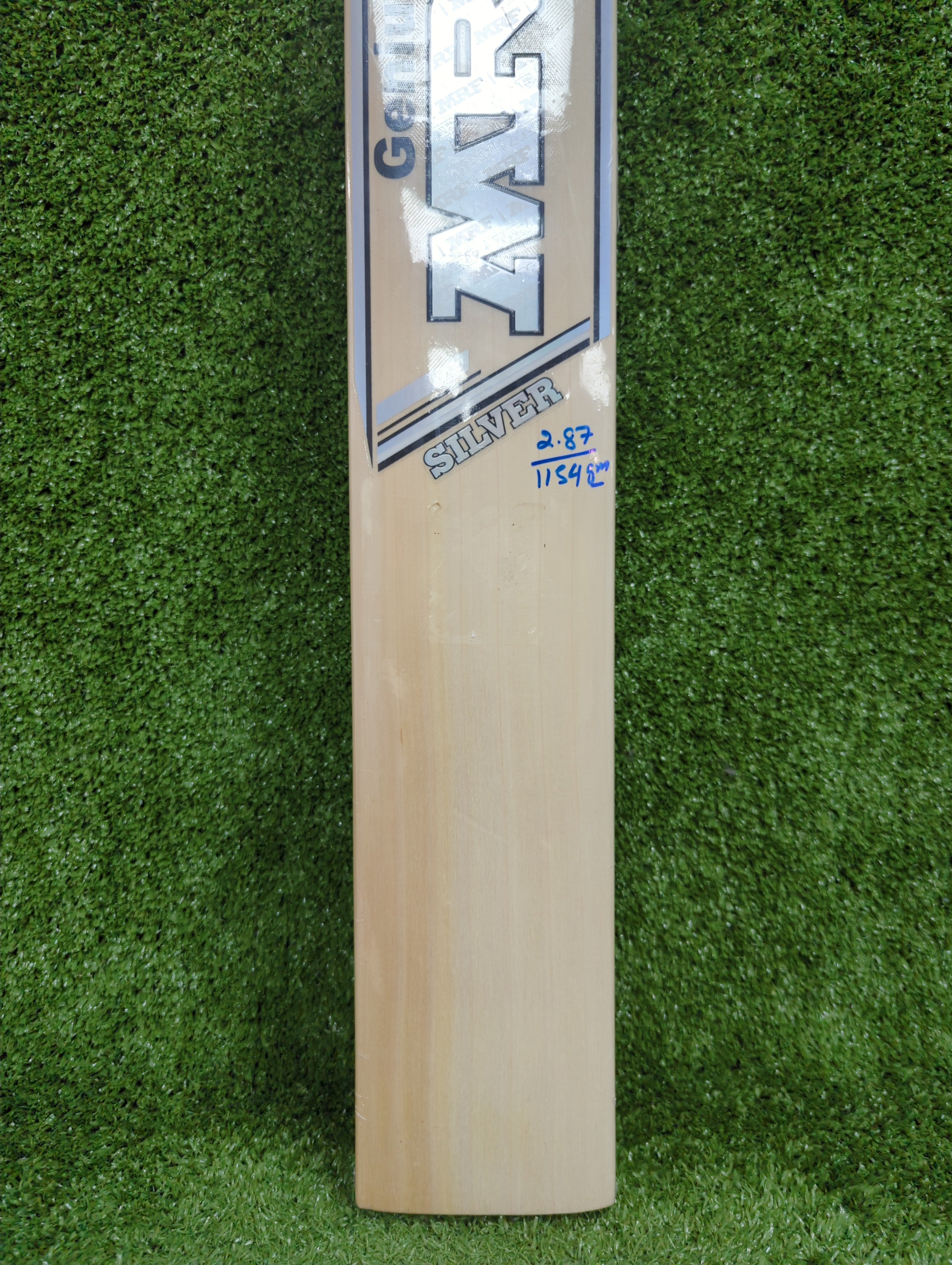 MRF Genius Silver Edition Cricket Bat | 25th Special Anniversary Model