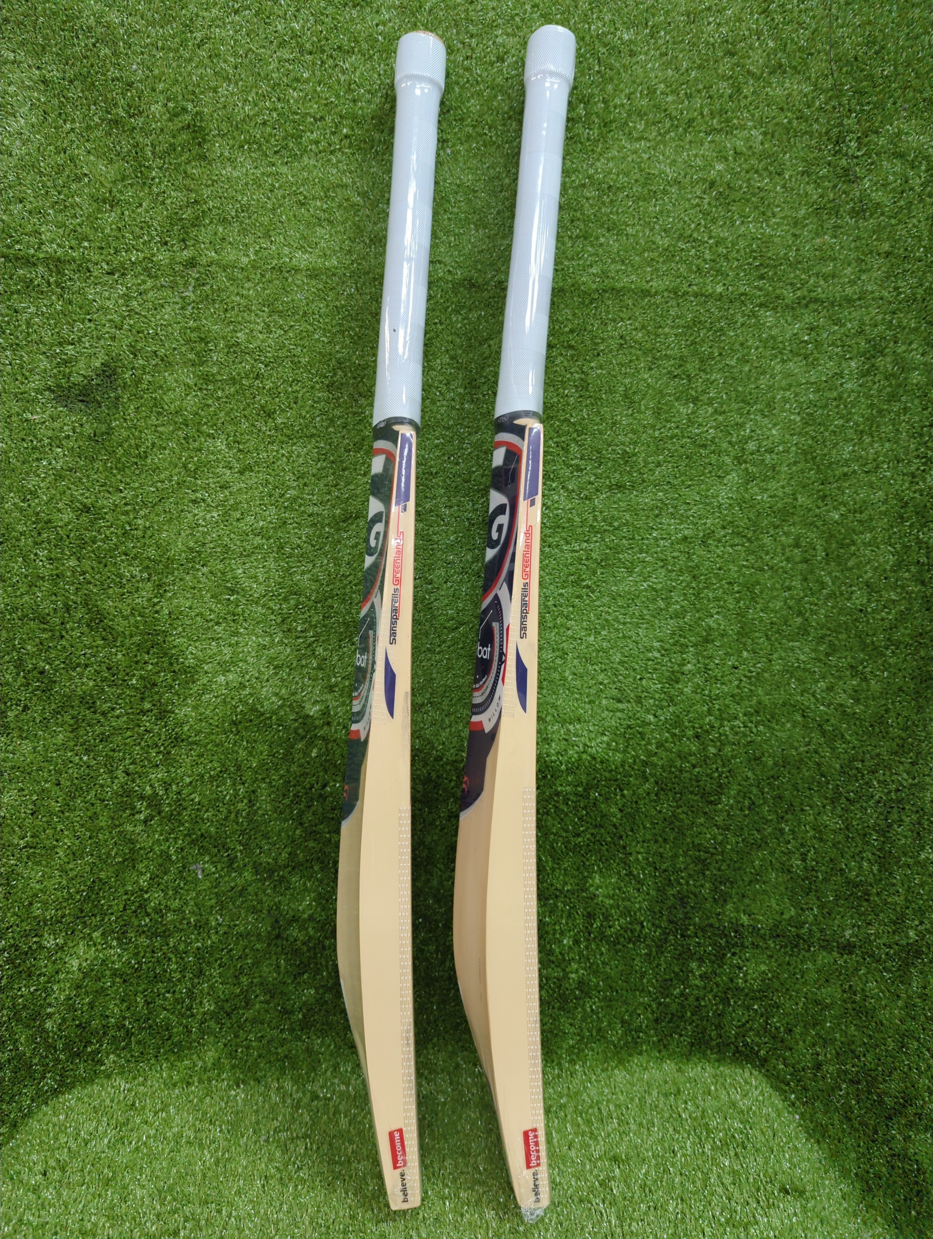 SG KLR 250 English Willow Cricket Bat with STR8Bat Sensor SG