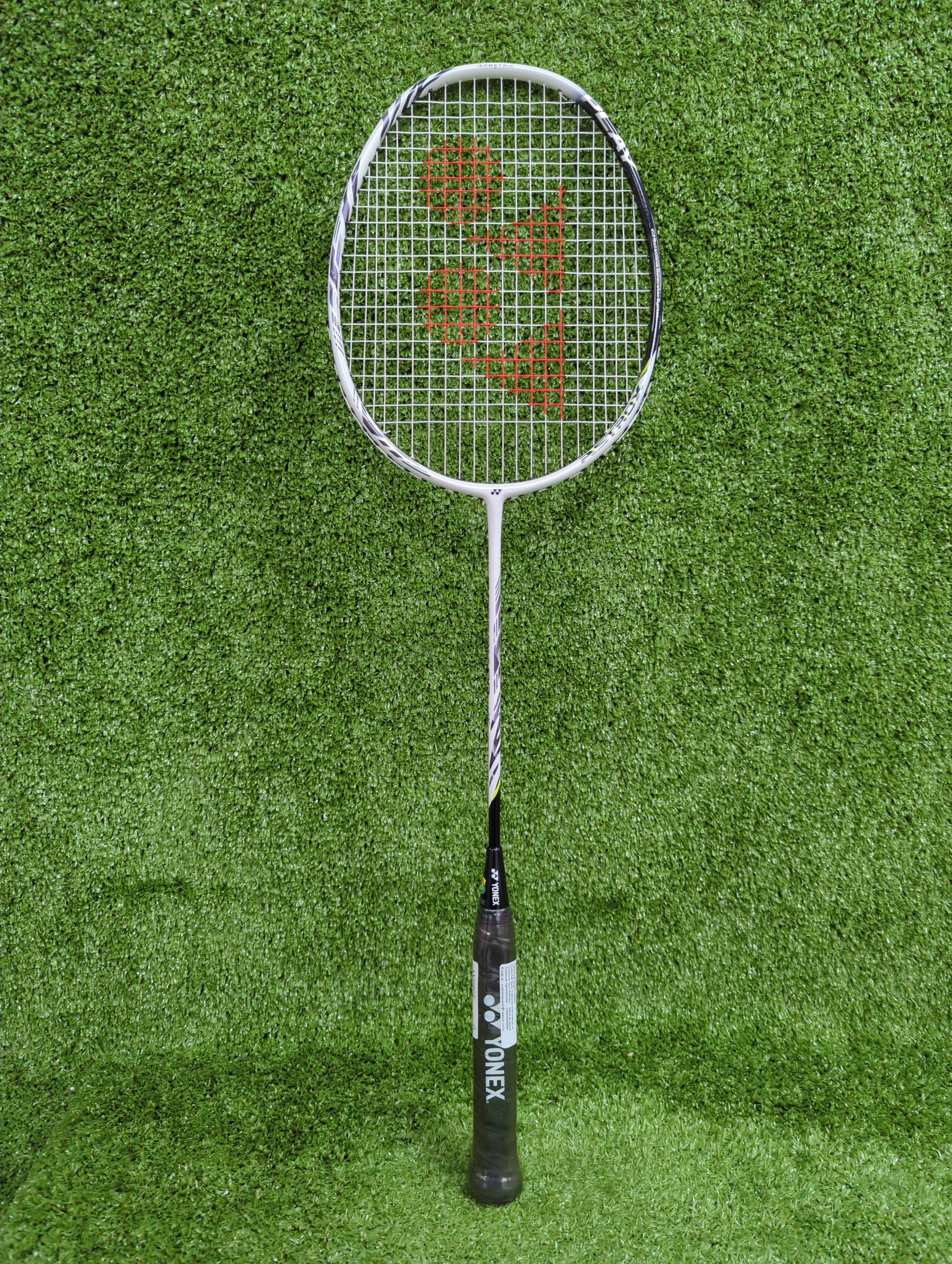 Yonex Astrox 99 Play White Tiger Badminton Racket Prestrung - Made in China by Yonex - packaging view - TopCricketStore