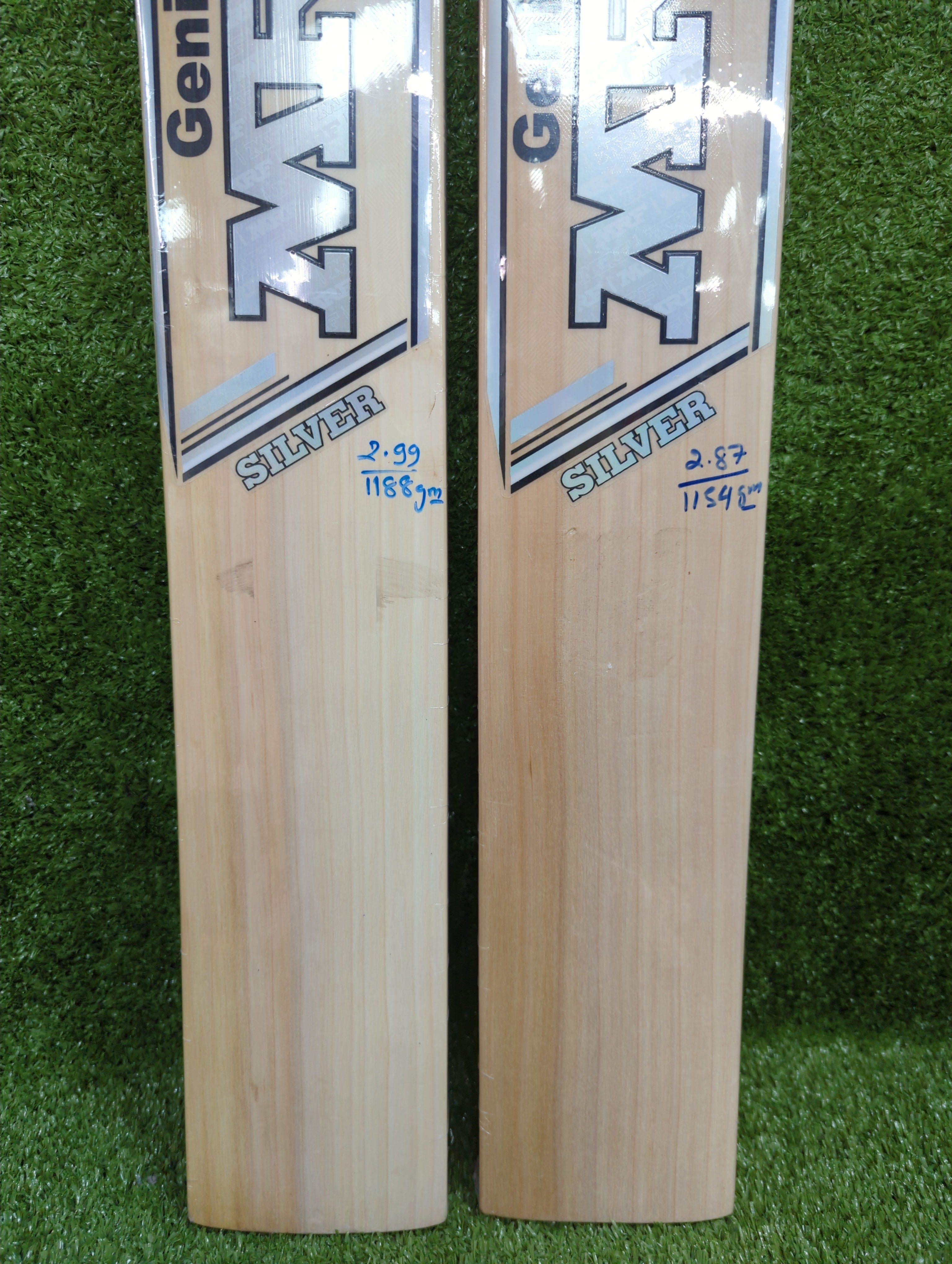 MRF Genius Silver Edition Cricket Bat | 25th Special Anniversary Model MRF