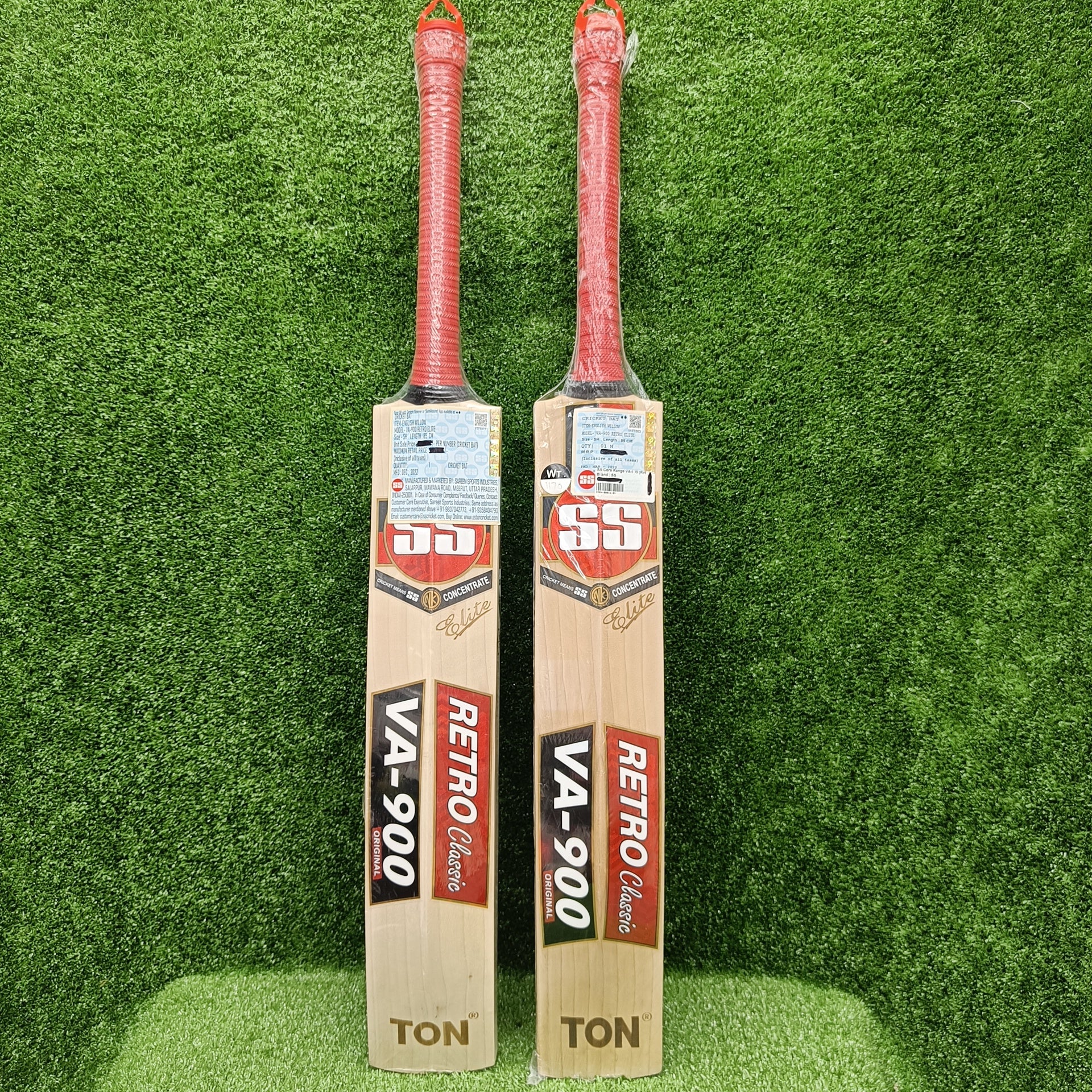 SS VA 900 Retro Classic Elite English Willow Cricket Bat