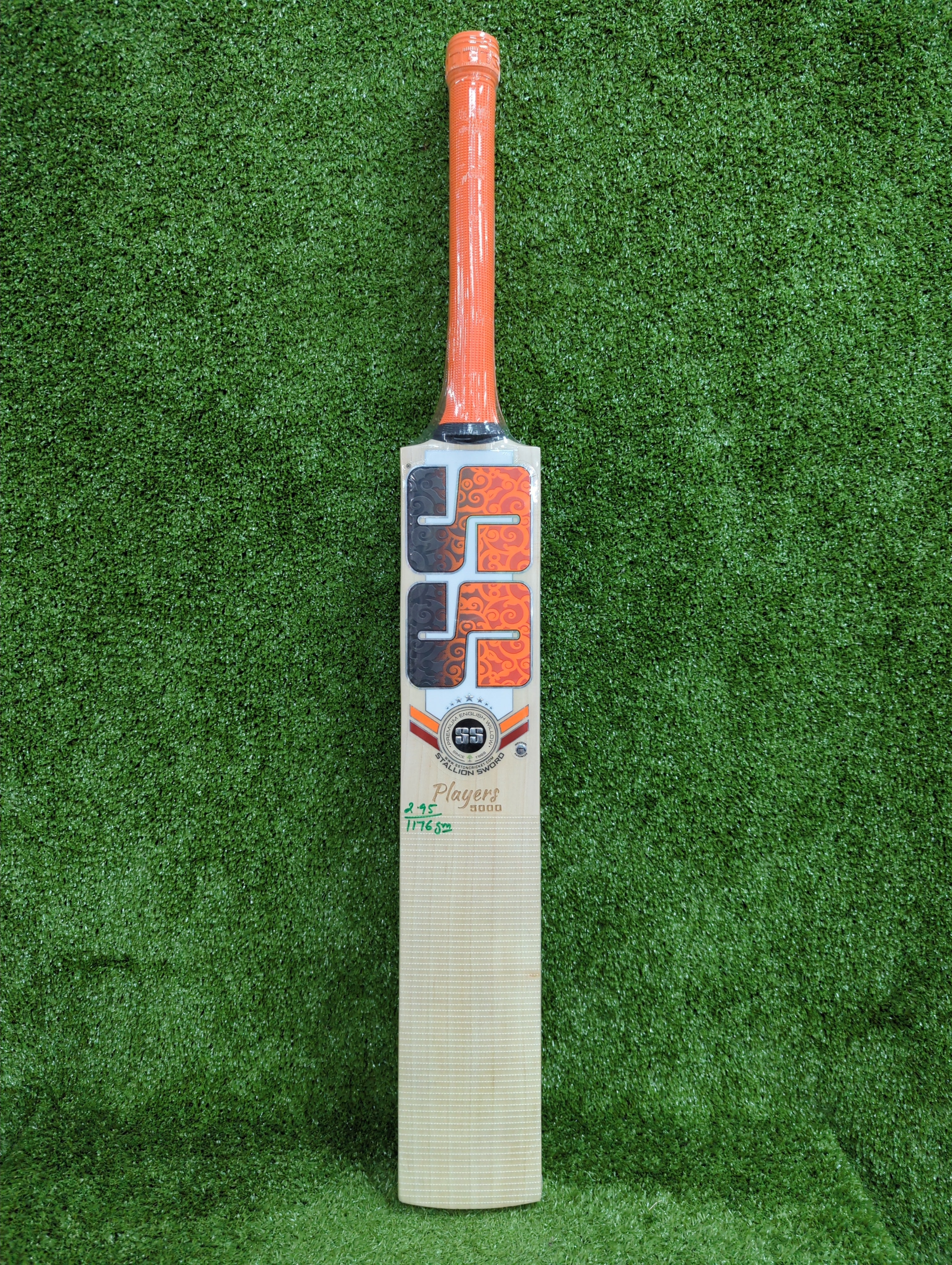 SS Players 5000 English Willow Cricket Bat (Ravindra Jadeja) Big Edge