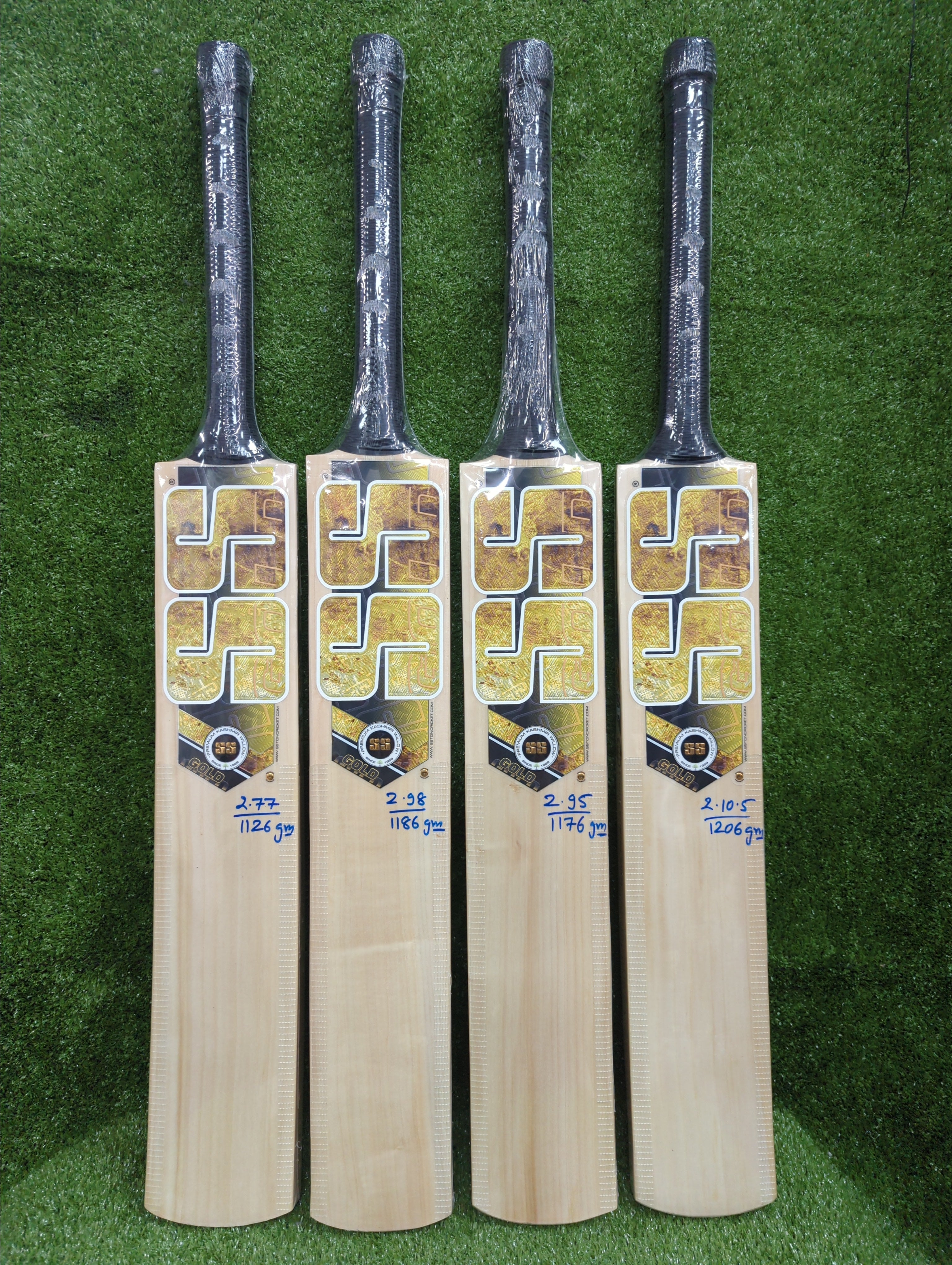 SS Premium Gold Kashmir Willow Cricket Bat SS