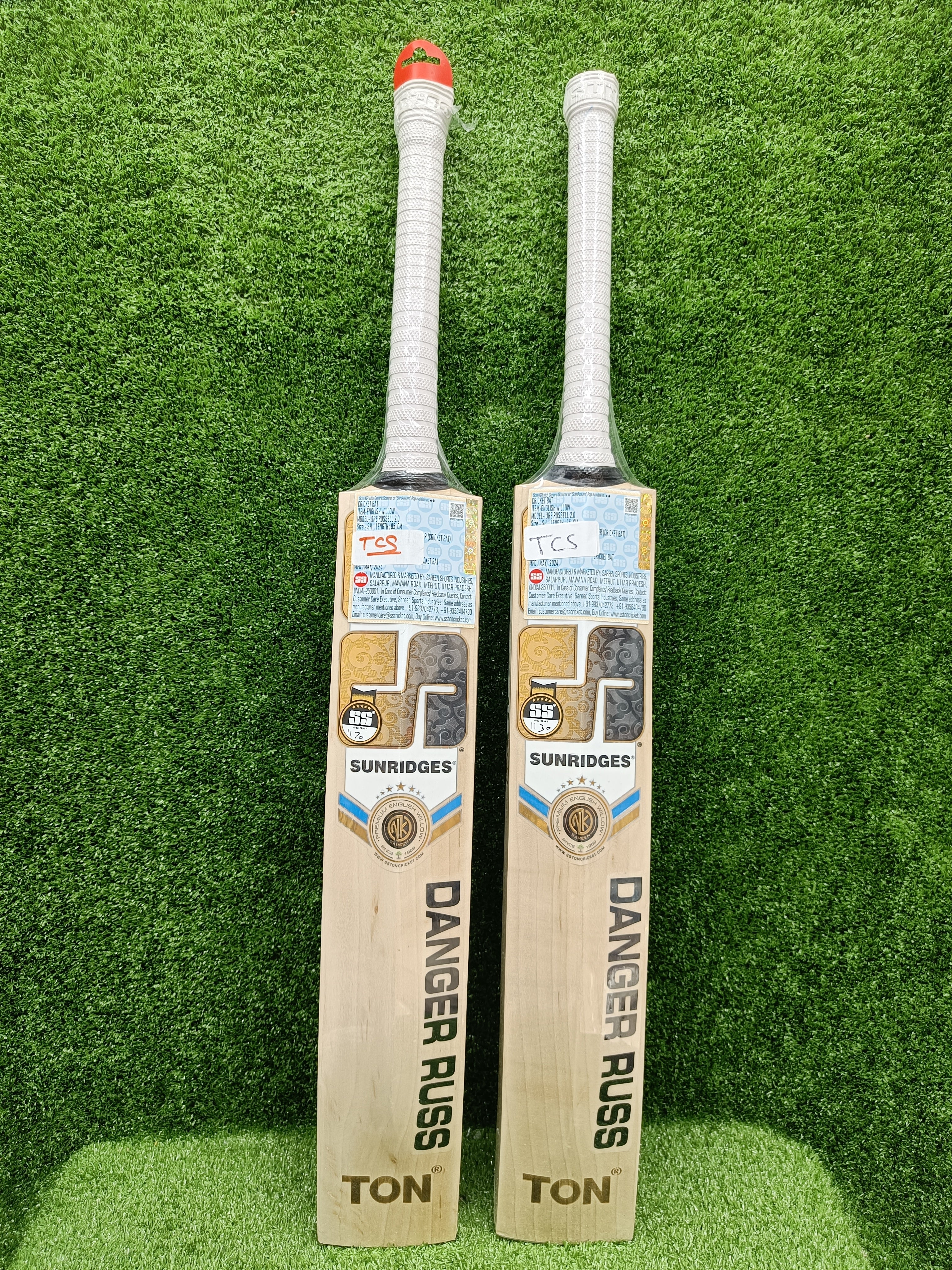 SS Dre Russ 2.0 Big Hitter English Willow Cricket Bat