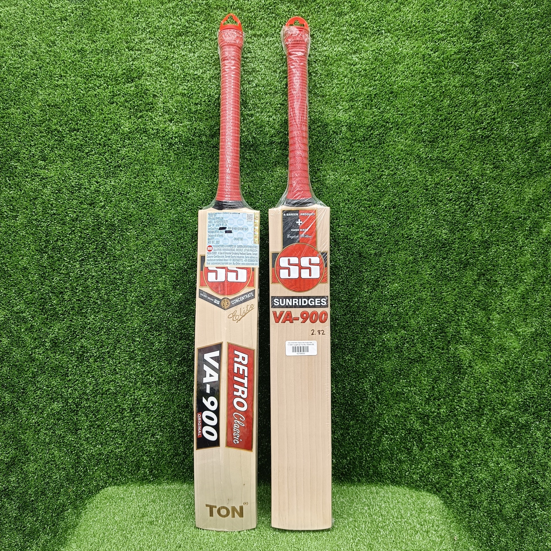 SS VA 900 Retro Classic Elite English Willow Cricket Bat