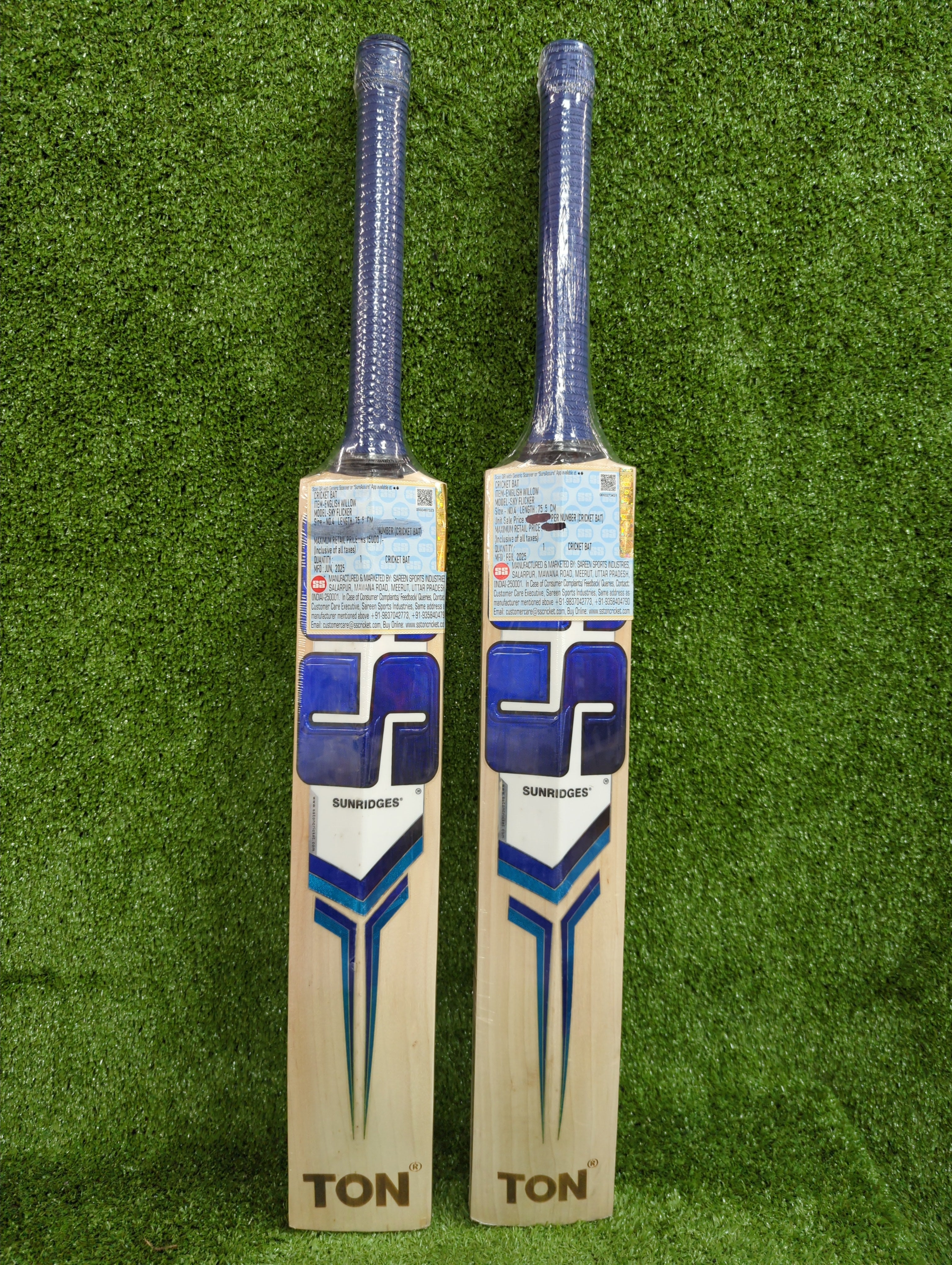SS Sky Flicker Junior / Youth English Willow Cricket Bat