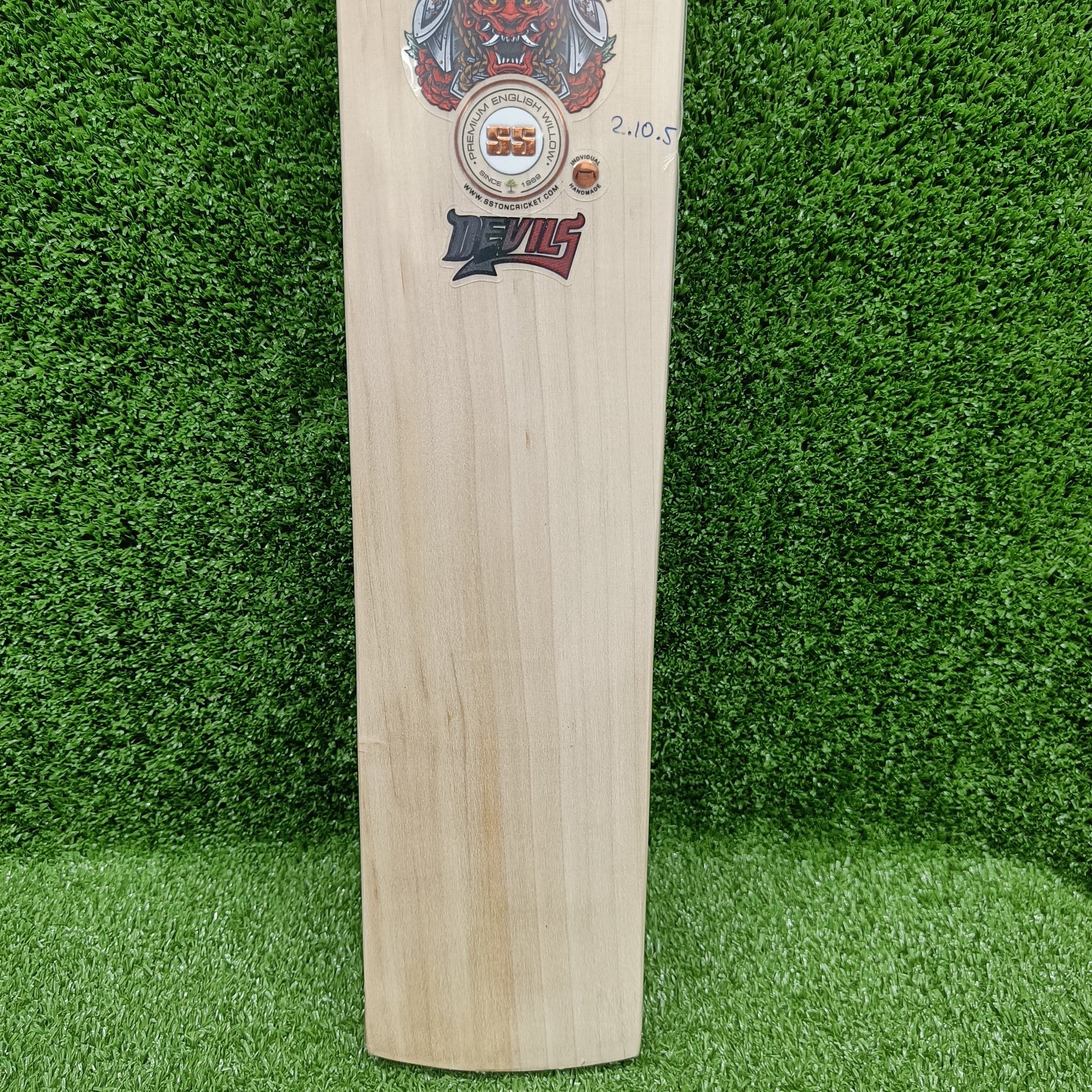 SS Devils Red English Willow Cricket Bat