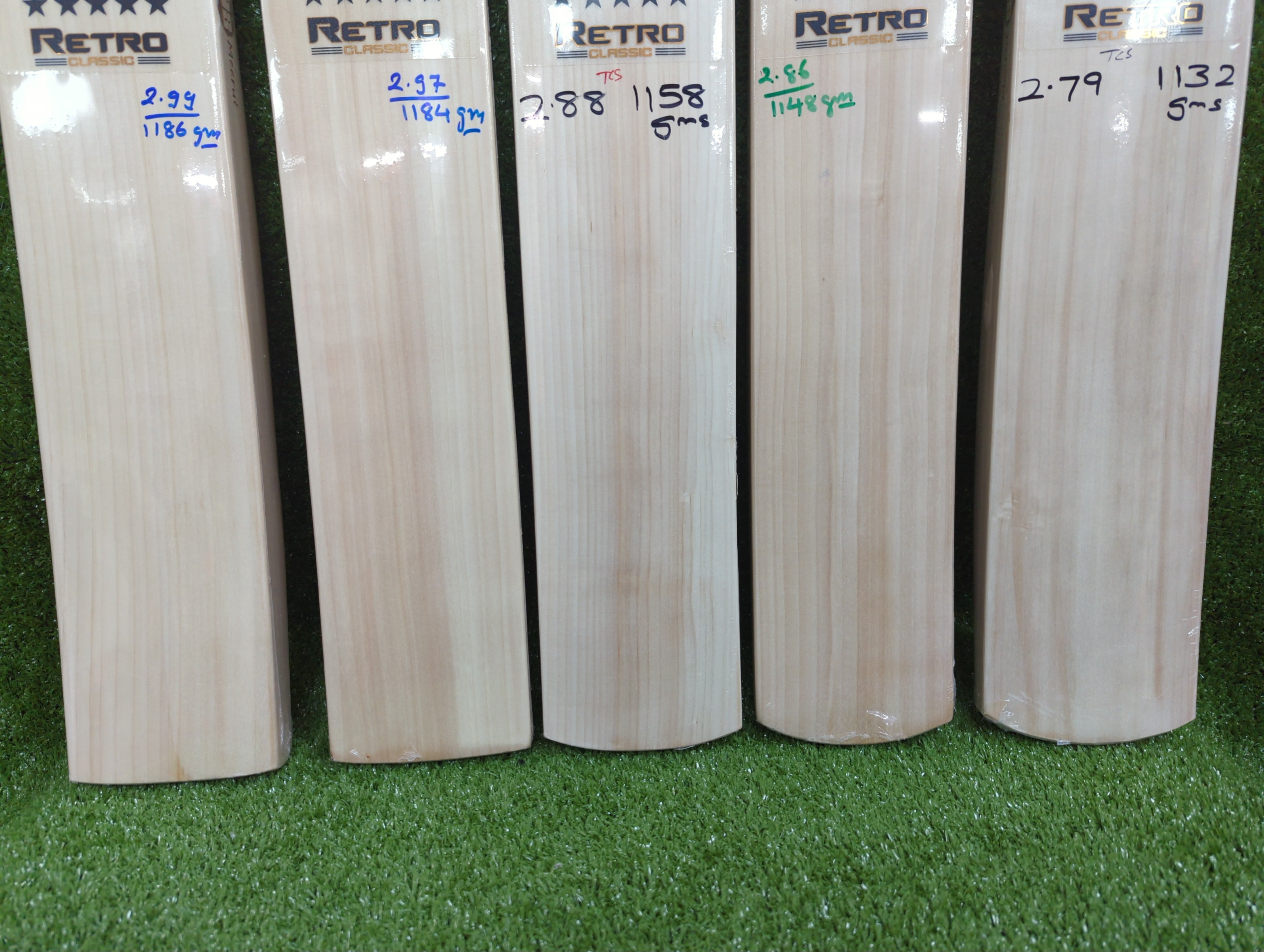 SS Retro Classic English Willow Cricket Bat SS