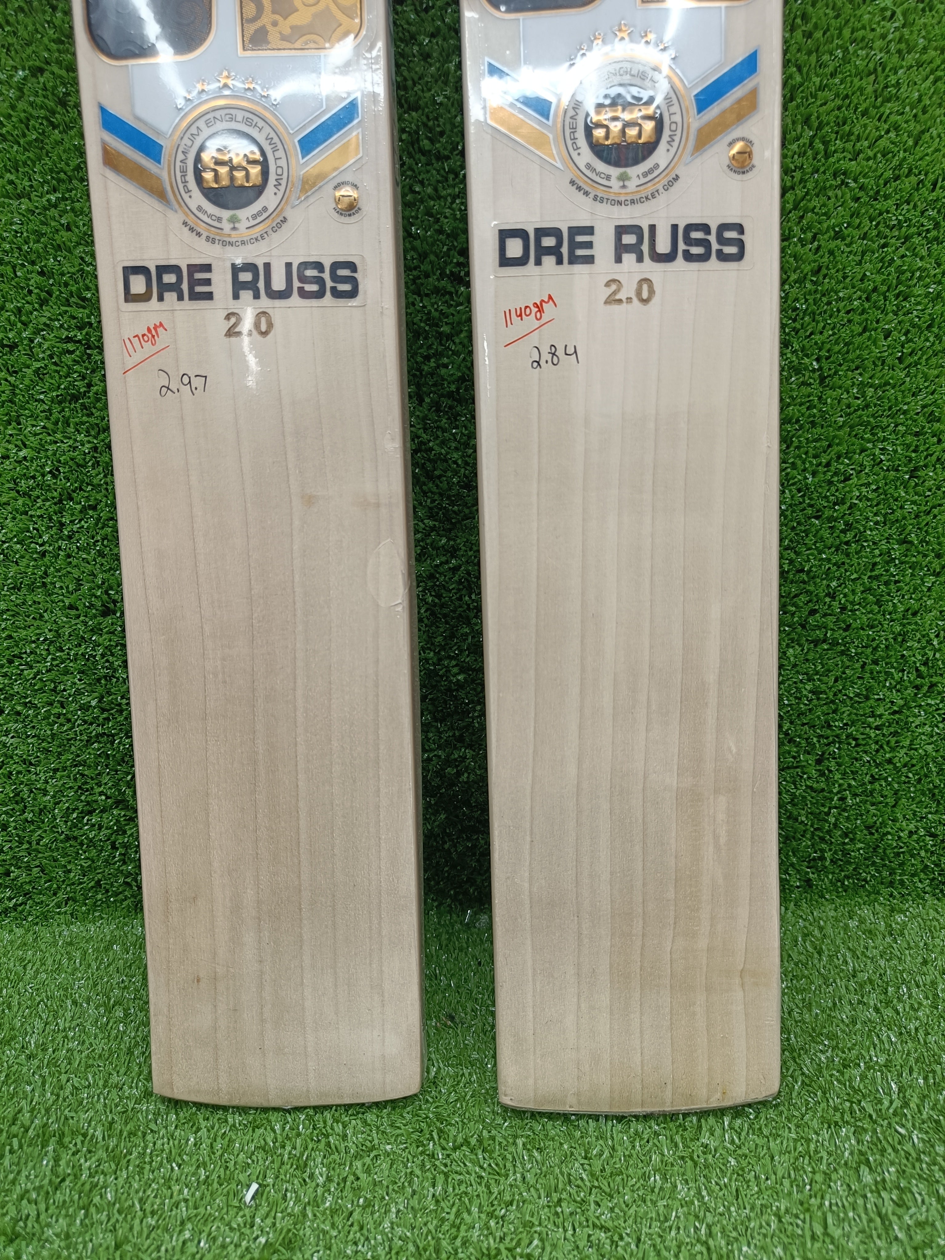 SS Dre Russ 2.0 Big Hitter English Willow Cricket Bat