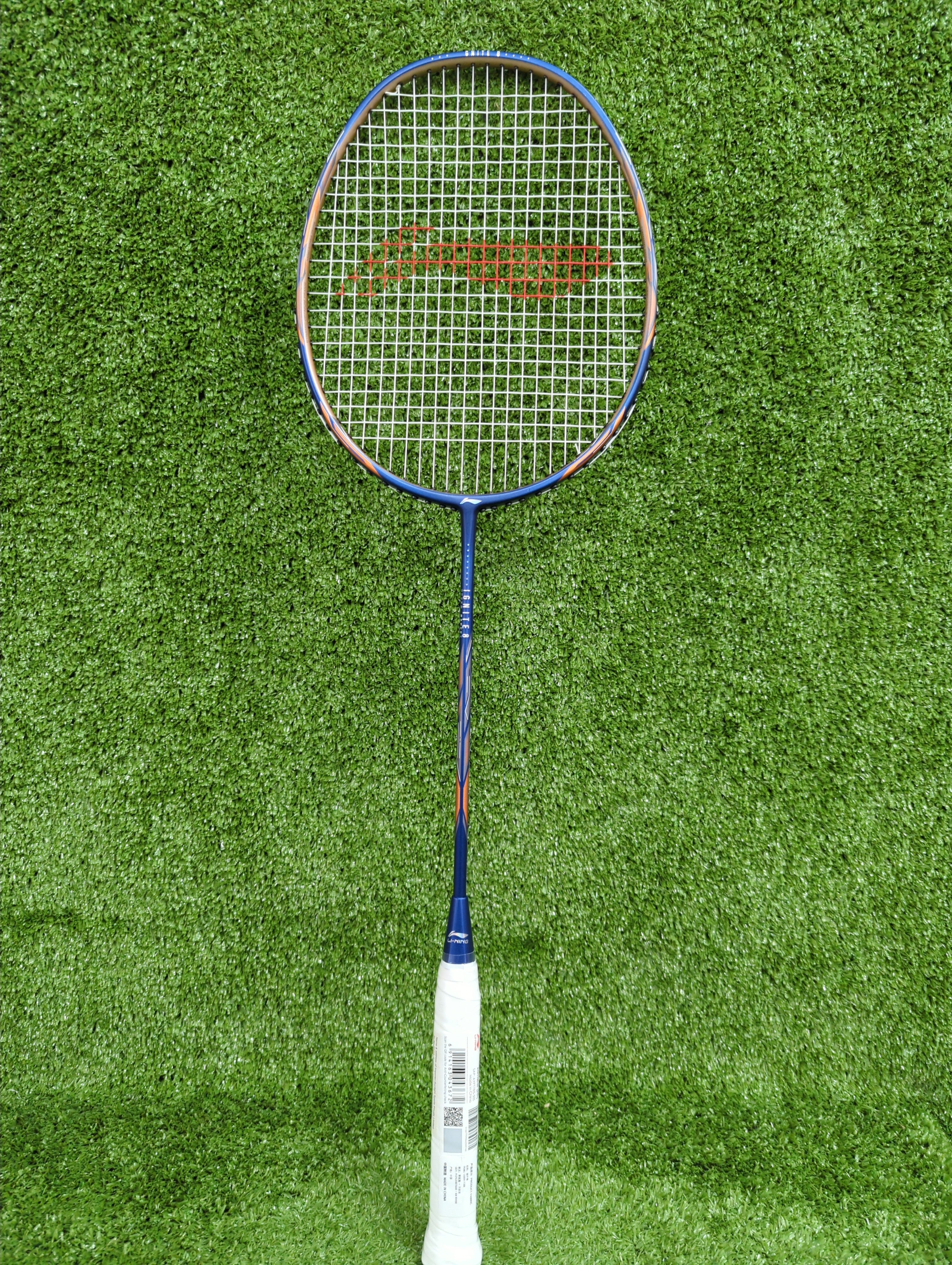 Li-Ning IGNITE 8 (DarkNavy Copper) Badminton Racket Prestrung by Li-Ning - view 8 - TopCricketStore