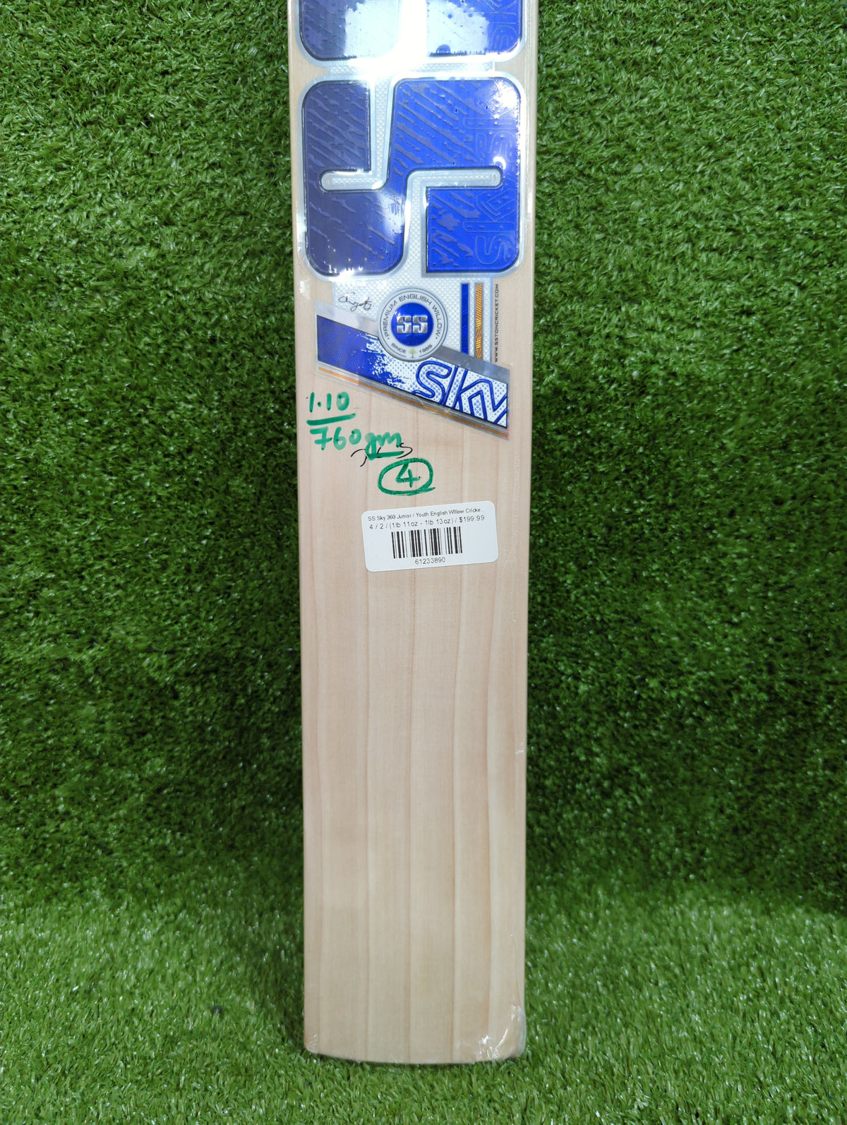 SS Sky 360 Junior / Youth English Willow Cricket Bat SS