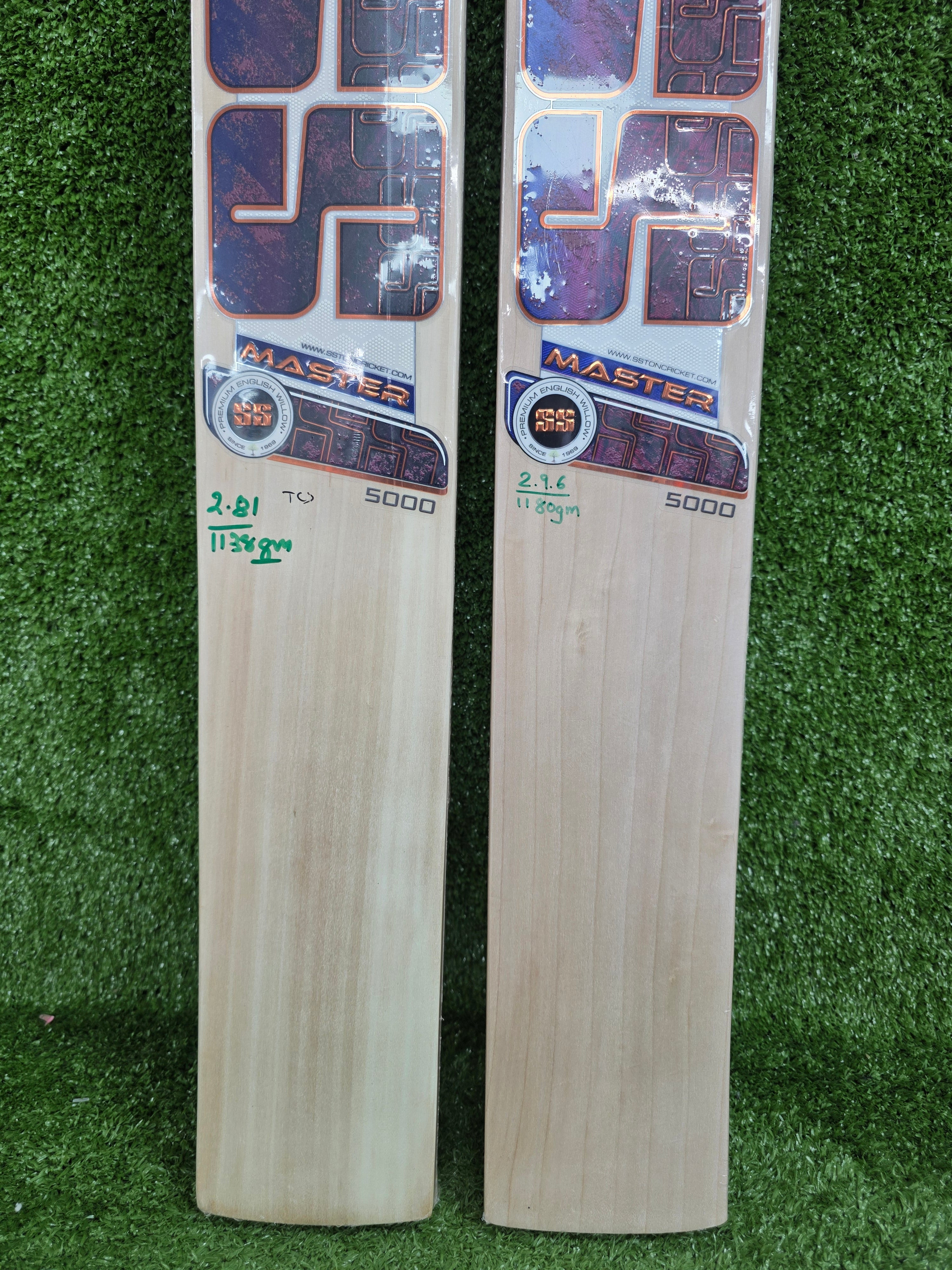 SS Master 5000 English Willow Cricket Bat Short Handle SS