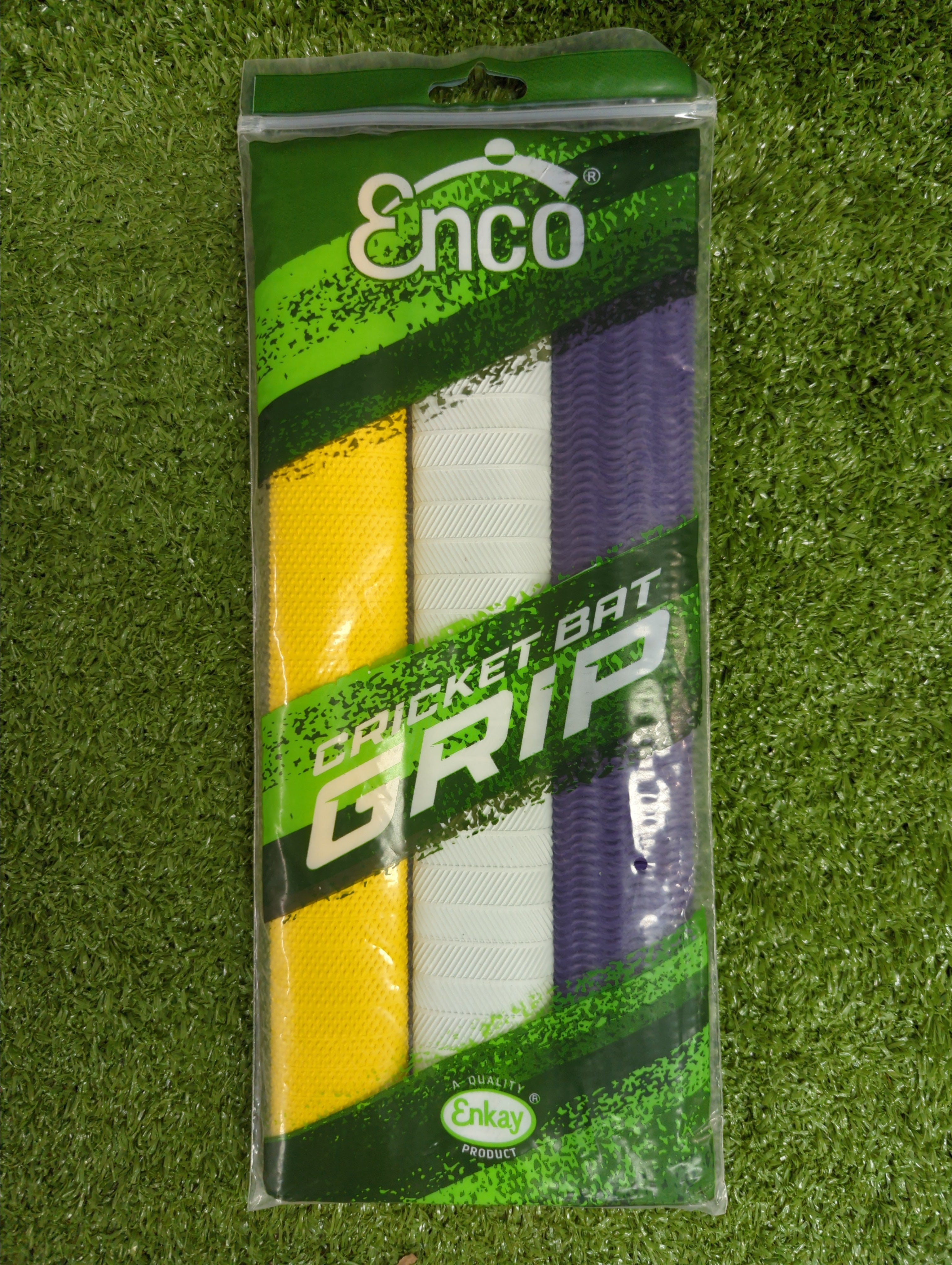 Enkay Nova 3 Different Colored Pack of 3 Cricket Grip