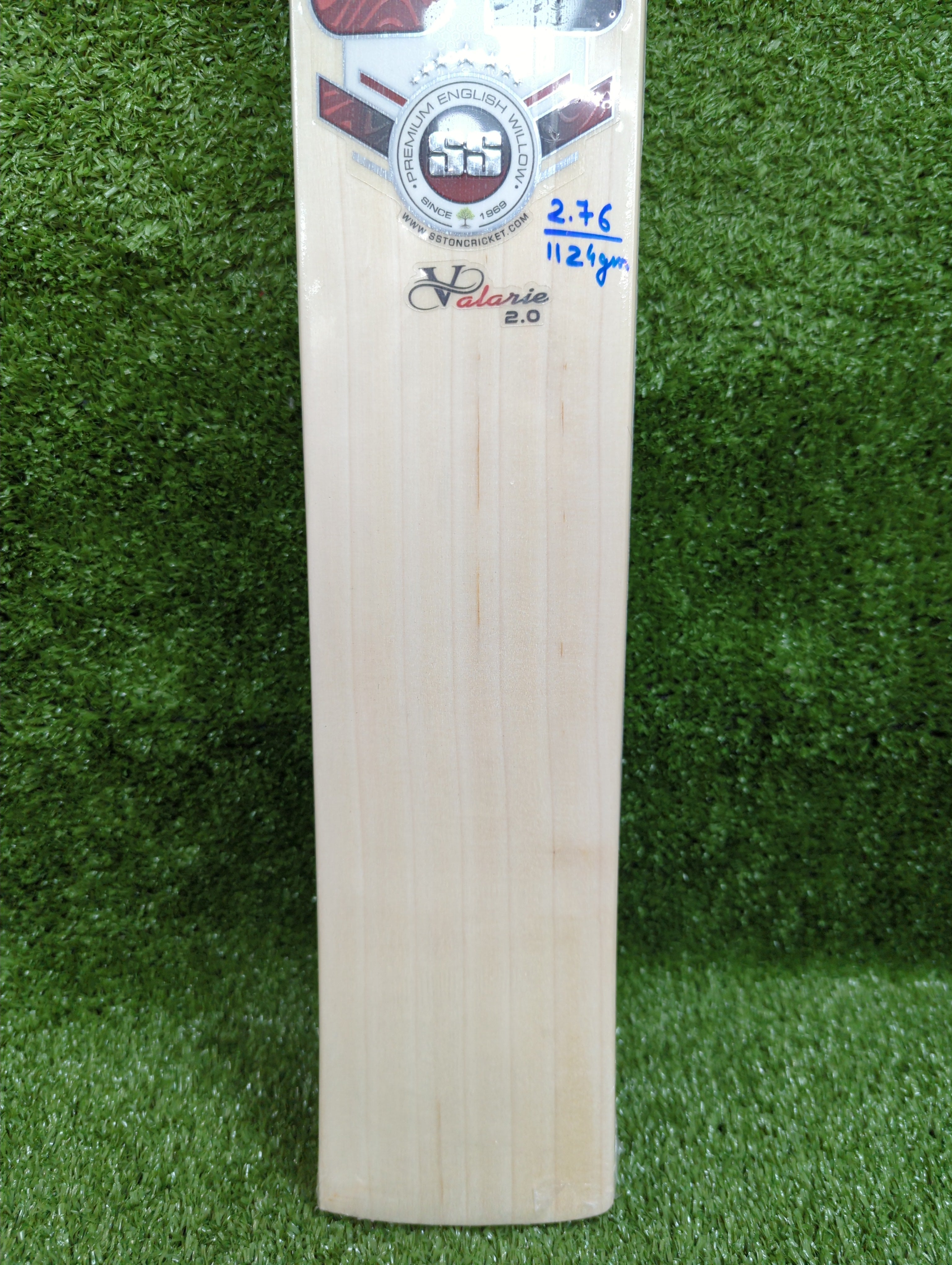 SS Valarie 2.0 English Willow Cricket Bat - Short Handle SS