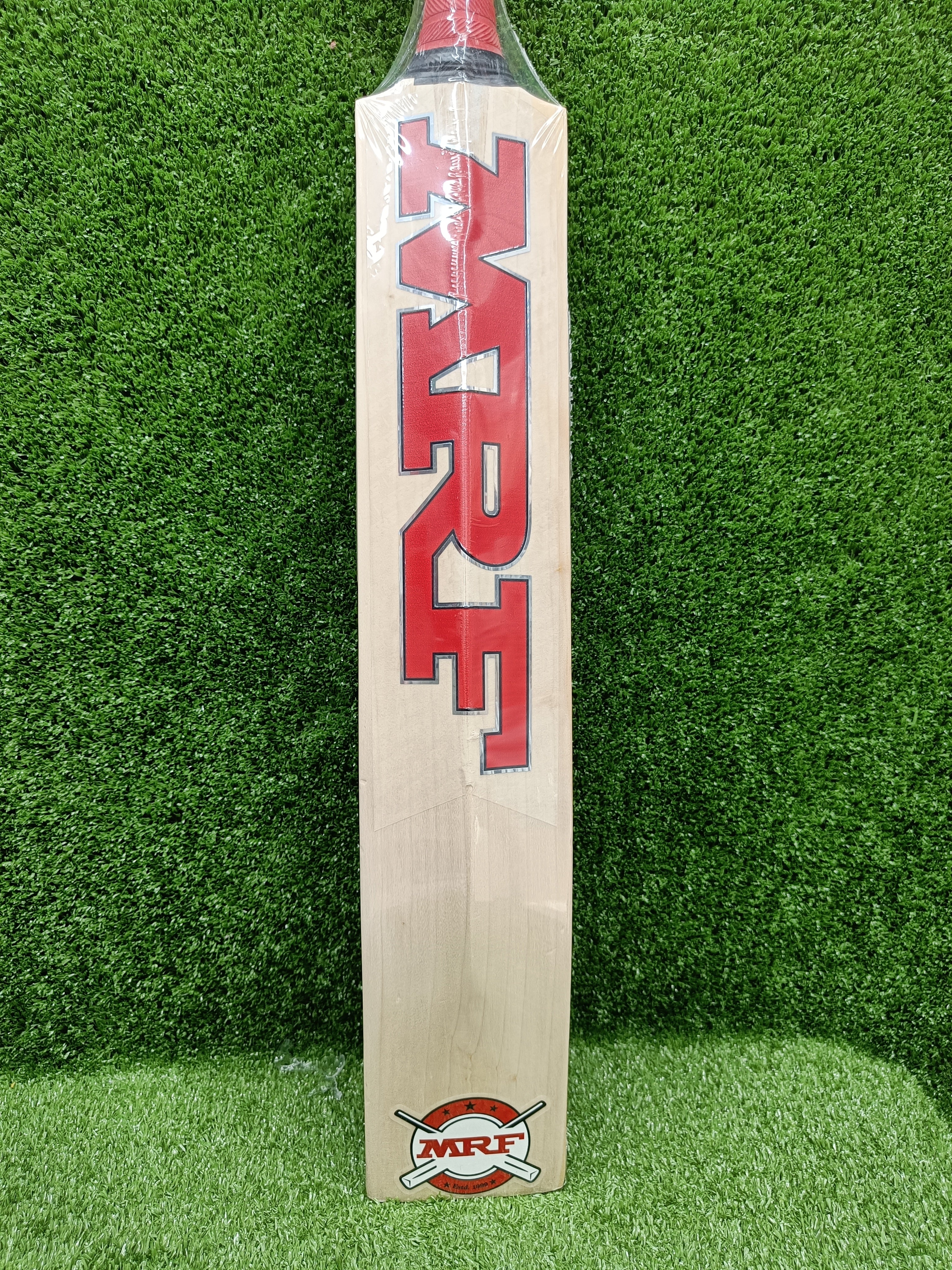 MRF Genius Grand Edition Cricket Bat by MRF - in-use view - TopCricketStore