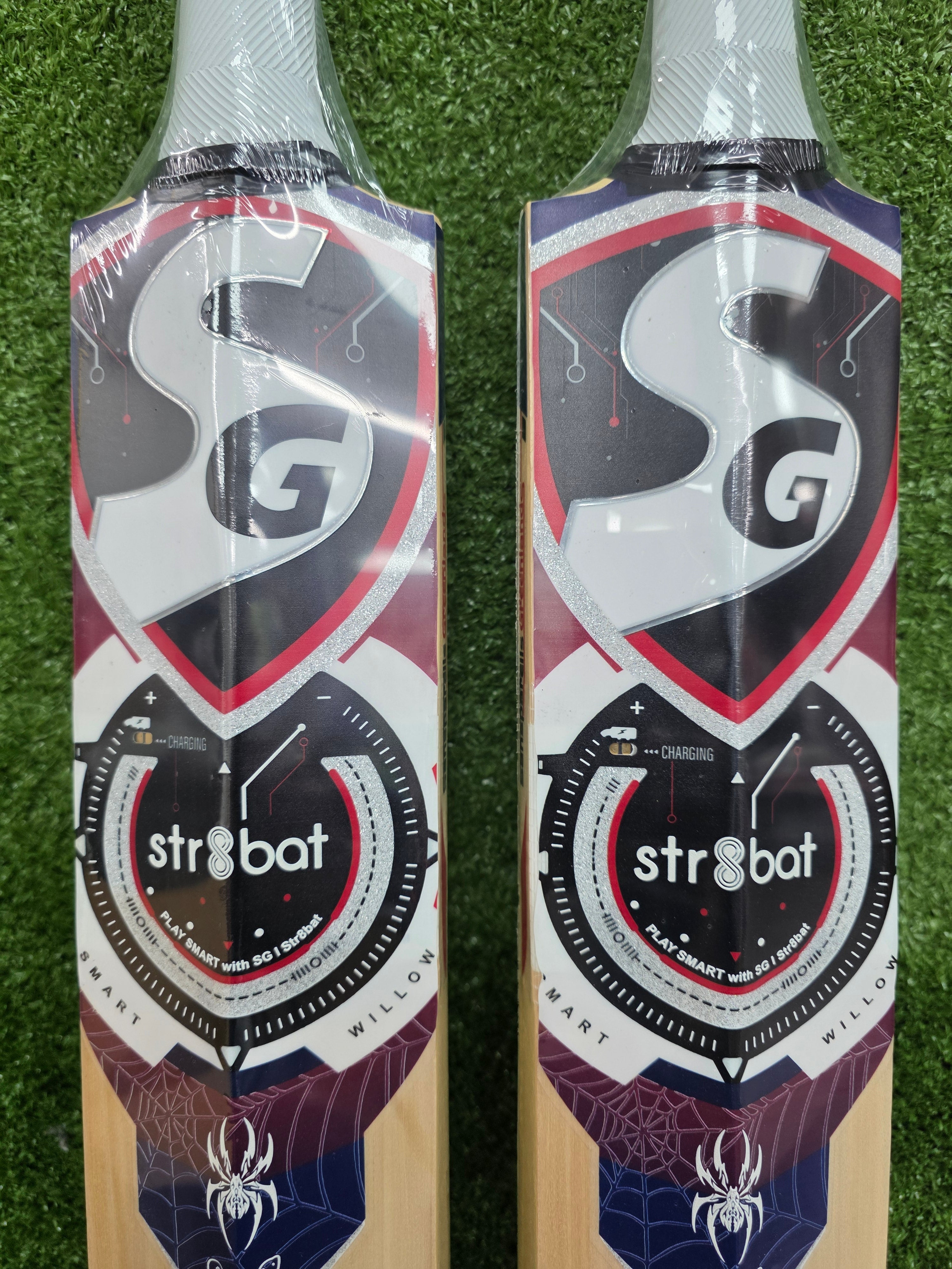 SG RP 250 Junior / Youth English Willow Cricket Bat with STR8Bat Sensor SG