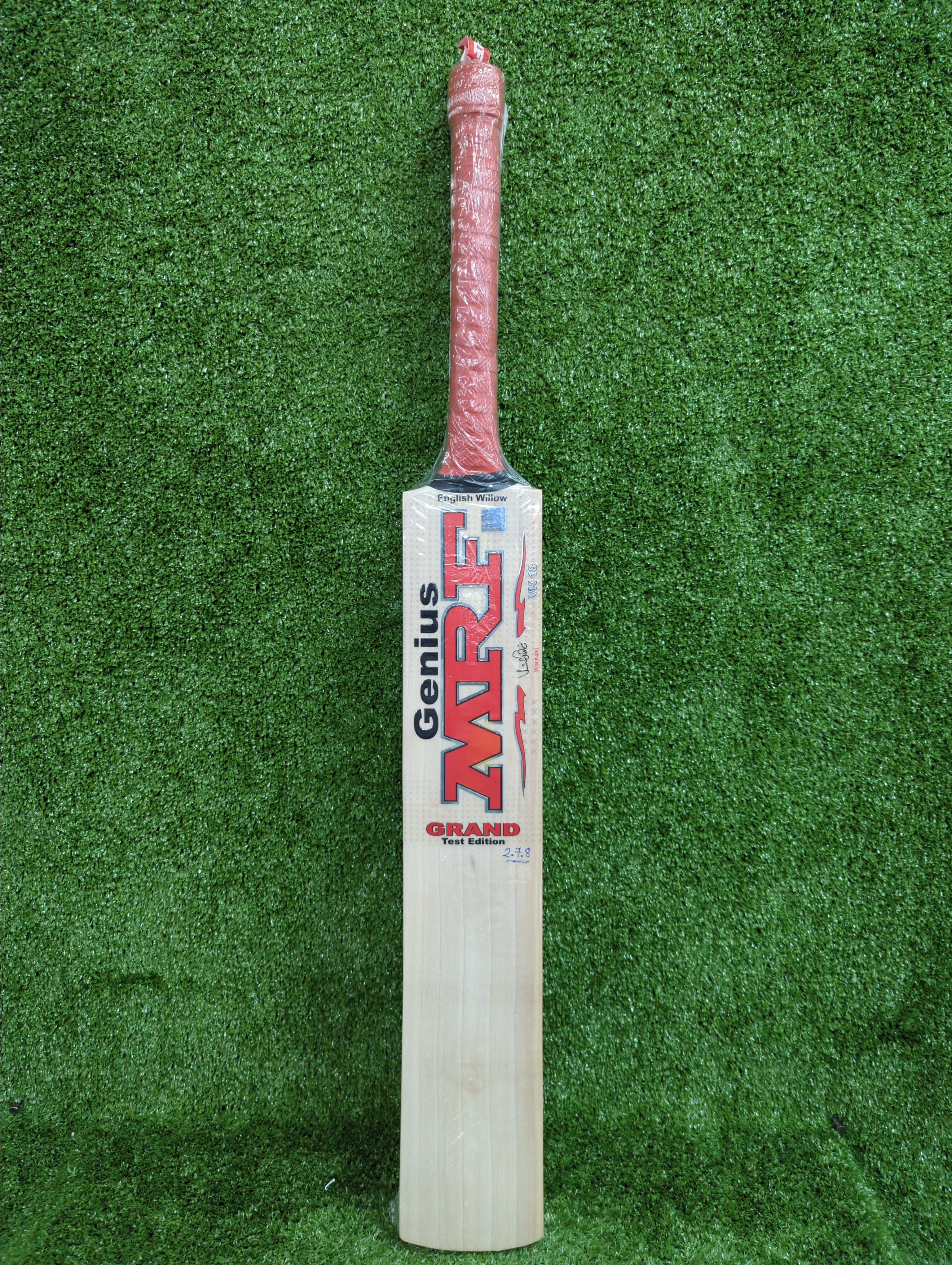 MRF Genius Grand Test Edition English Willow Cricket Bat