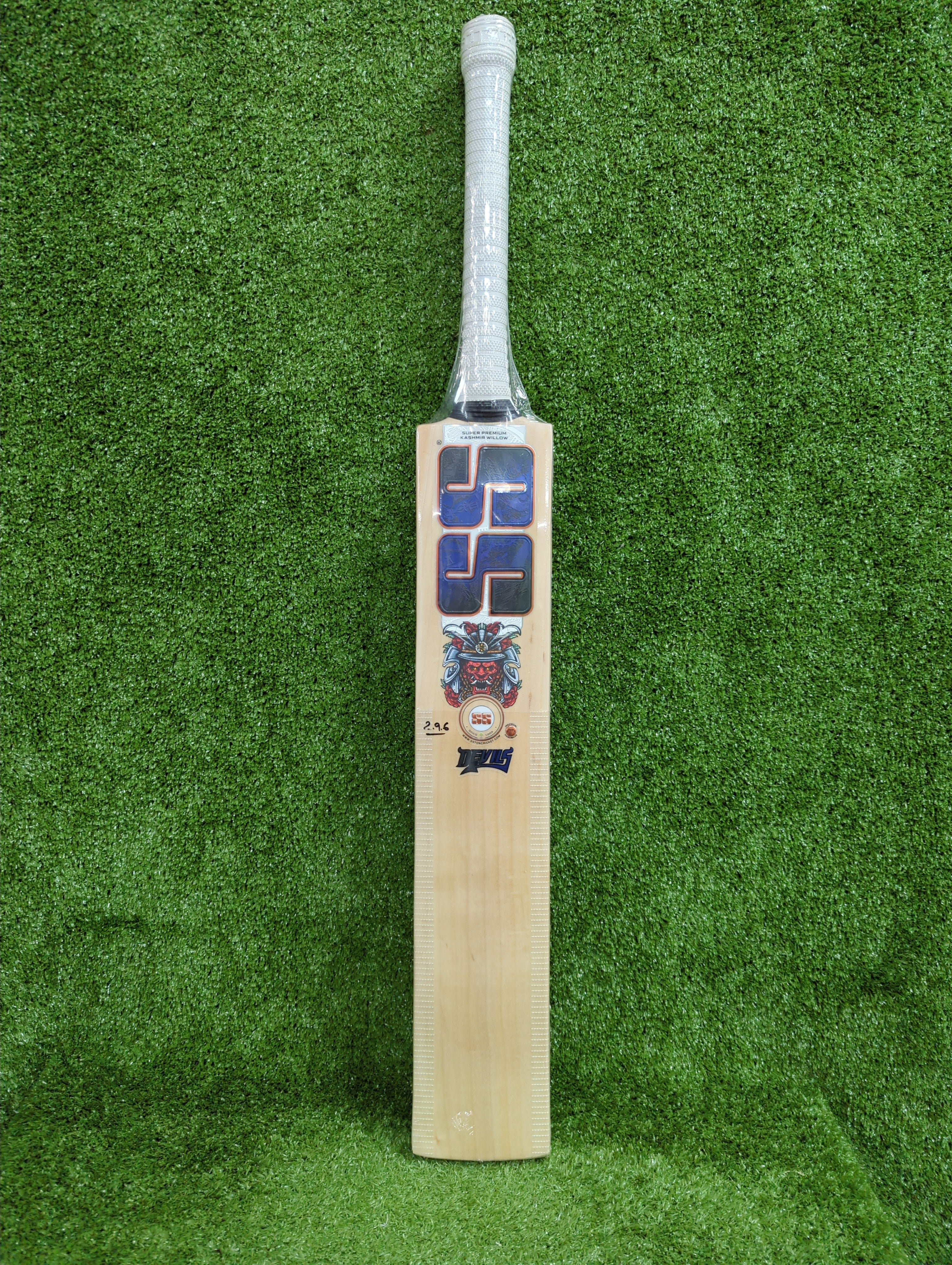 SS Devils R7 Blue Premium Kashmir Willow Cricket Bat