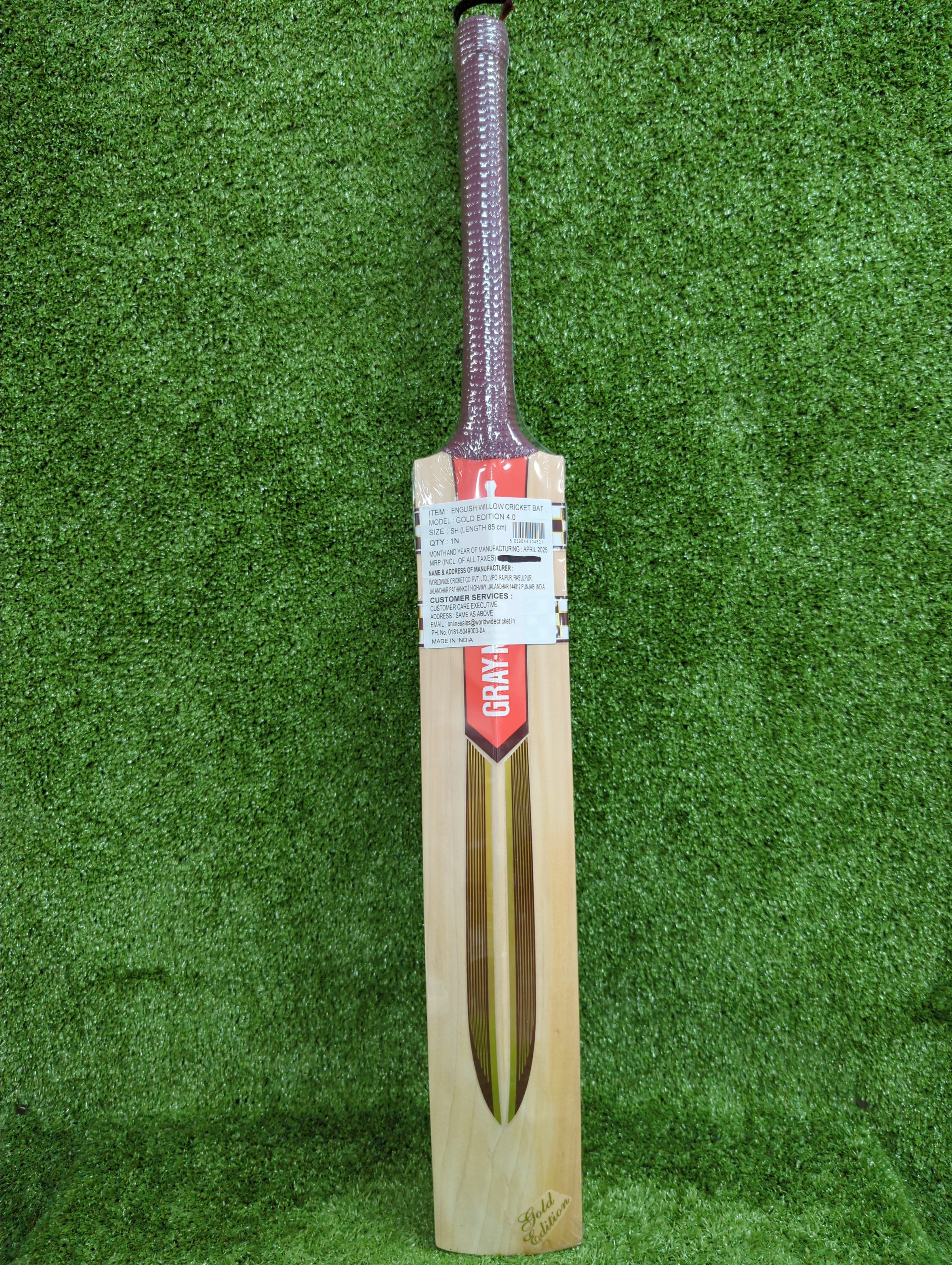 Gray-Nicolls Gold Edition 4.0 English Willow Cricket Bat