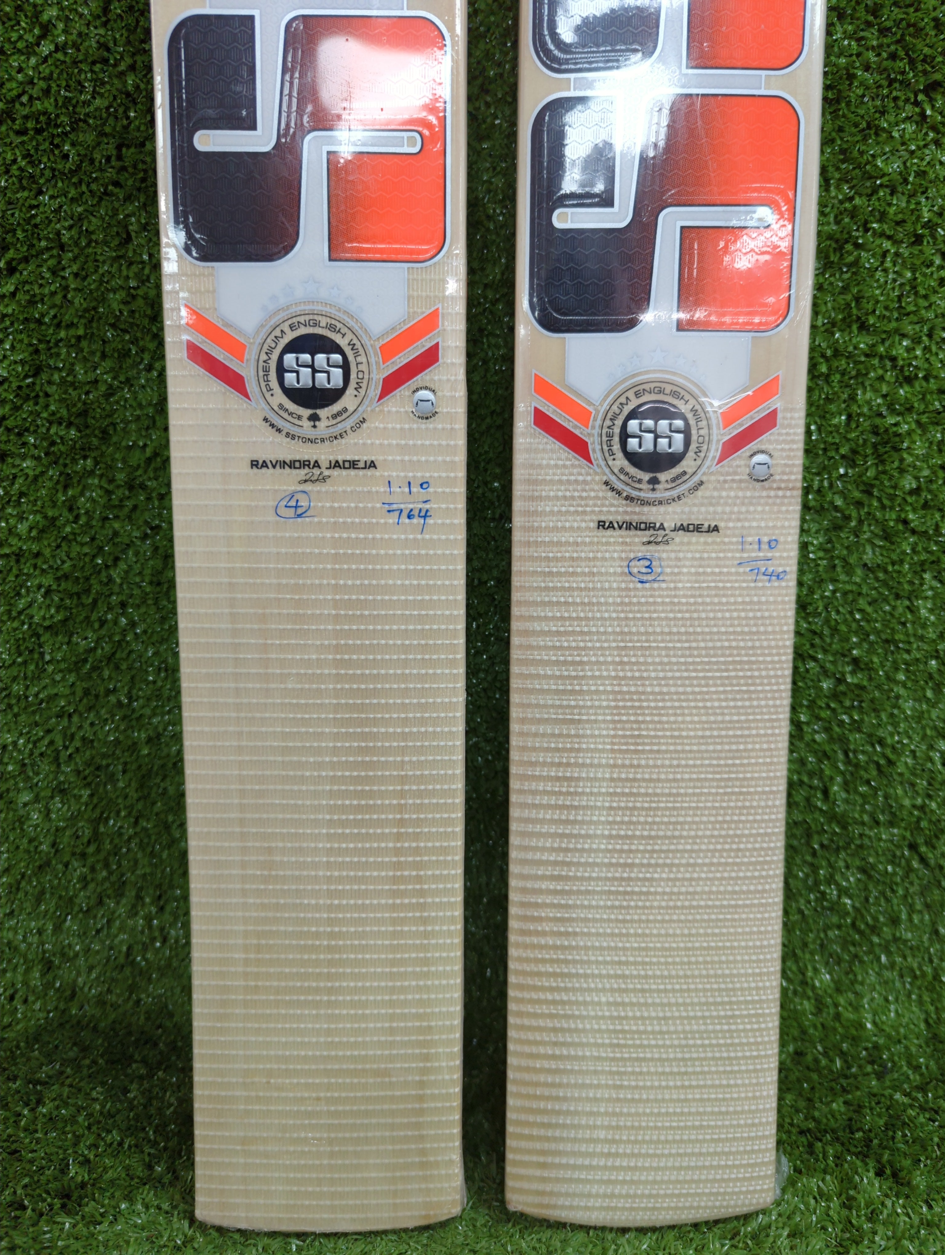 SS Ravindra Jadeja Junior / Youth English Willow Cricket Bat