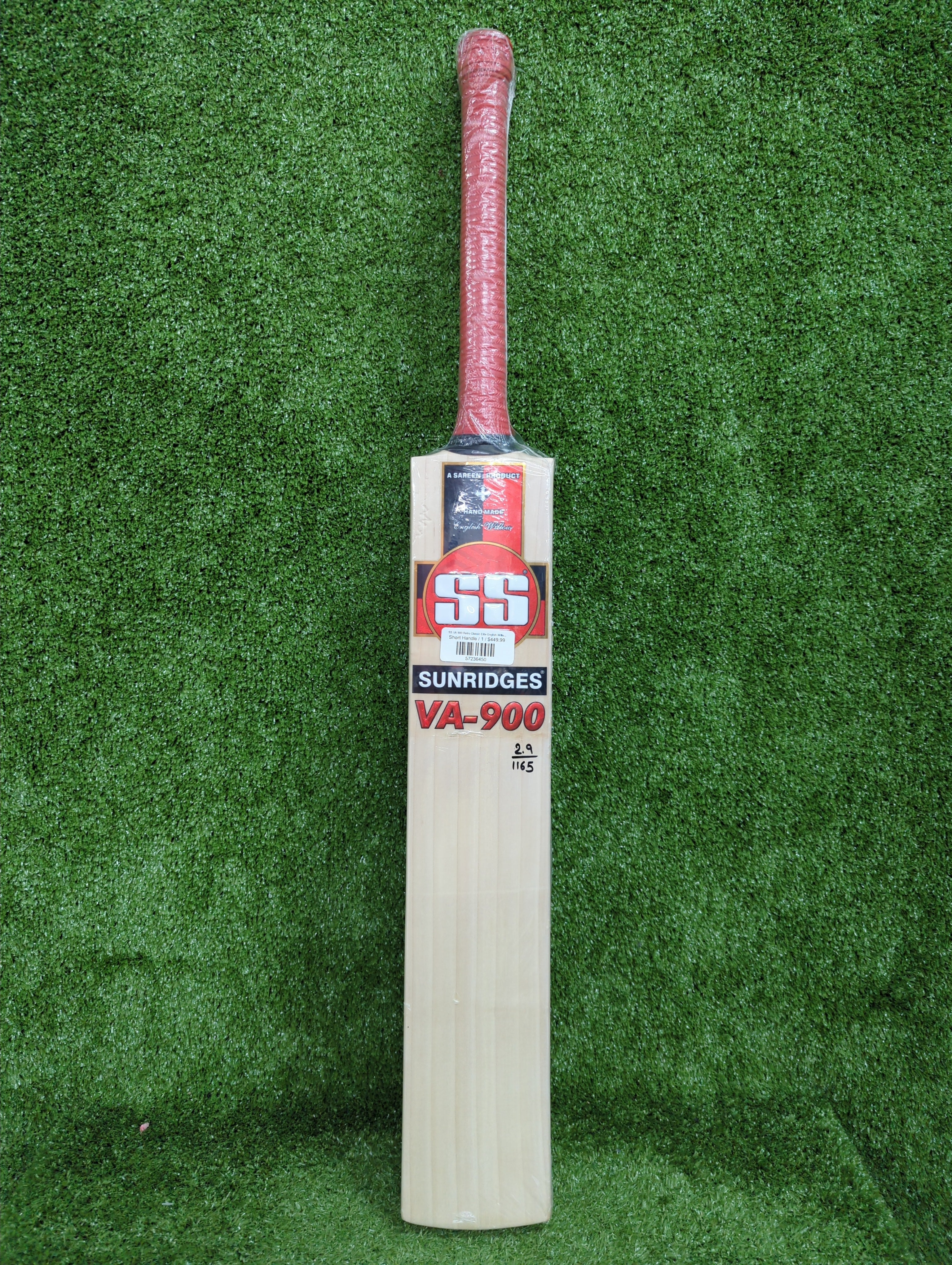 SS VA 900 Retro Classic Elite English Willow Cricket Bat