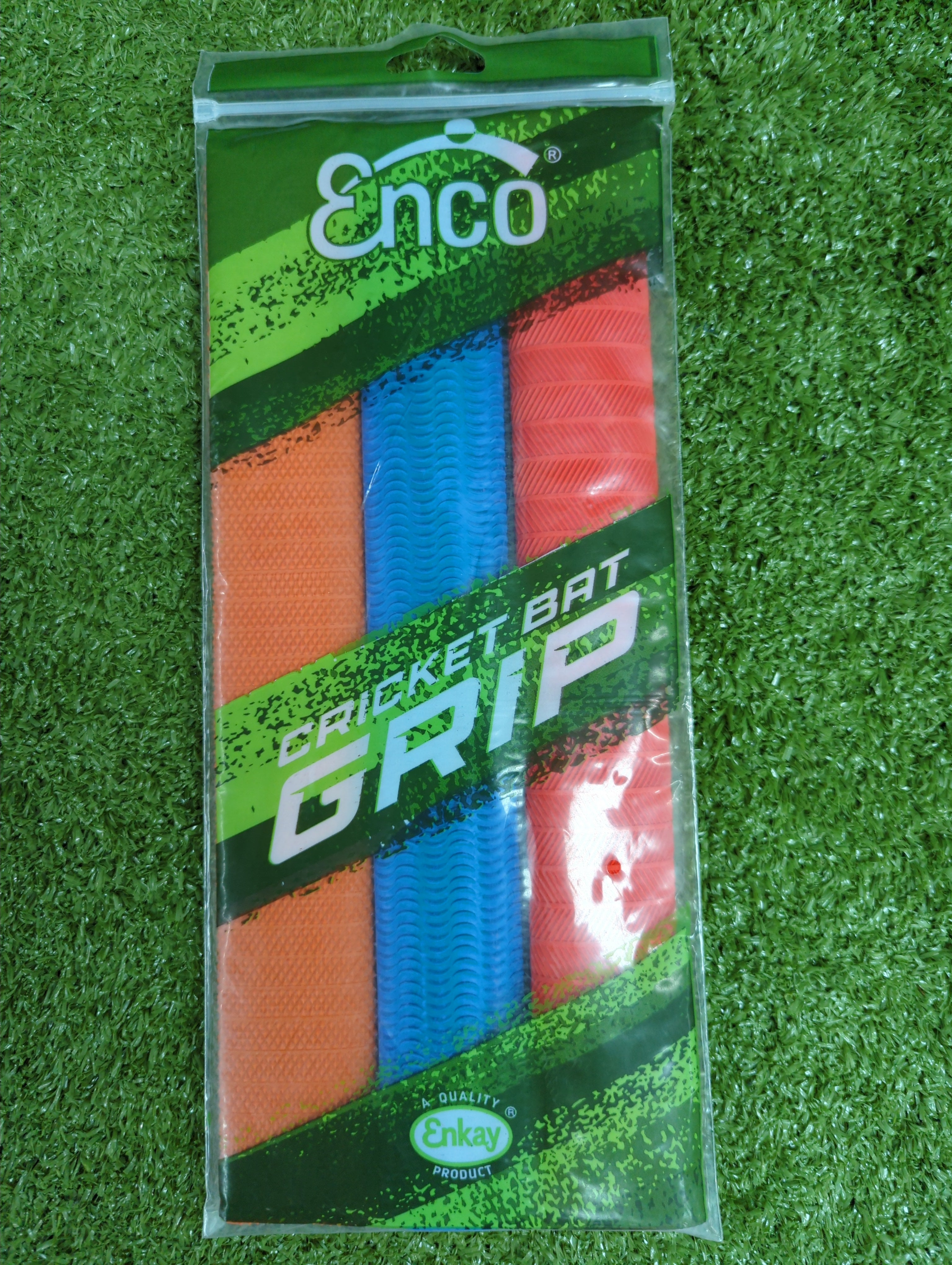 Enkay Nova 3 Different Colored Pack of 3 Cricket Grip