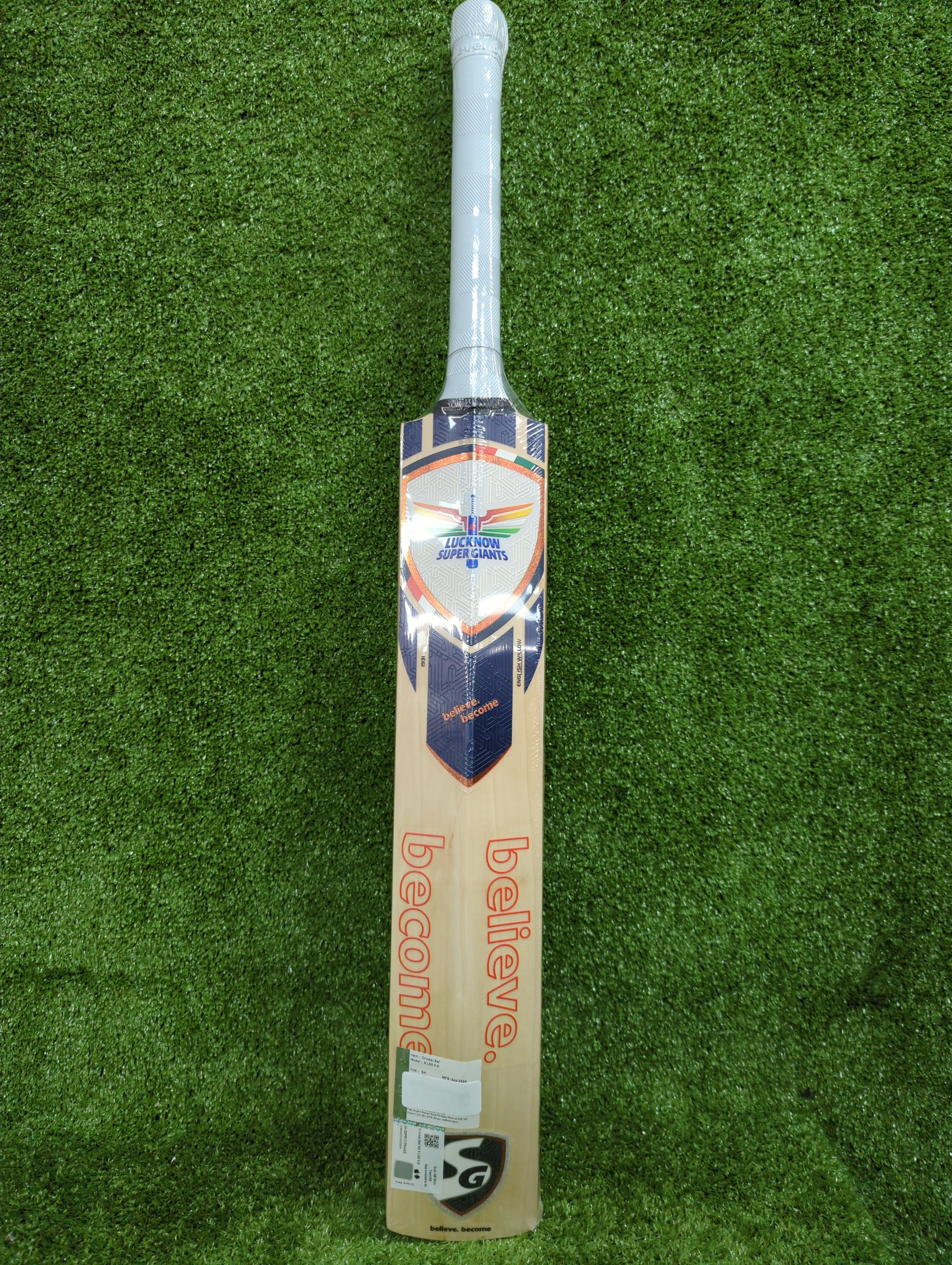 SG X LSG (Lucknow Super Giants) 5.0 English Willow Cricket Bat